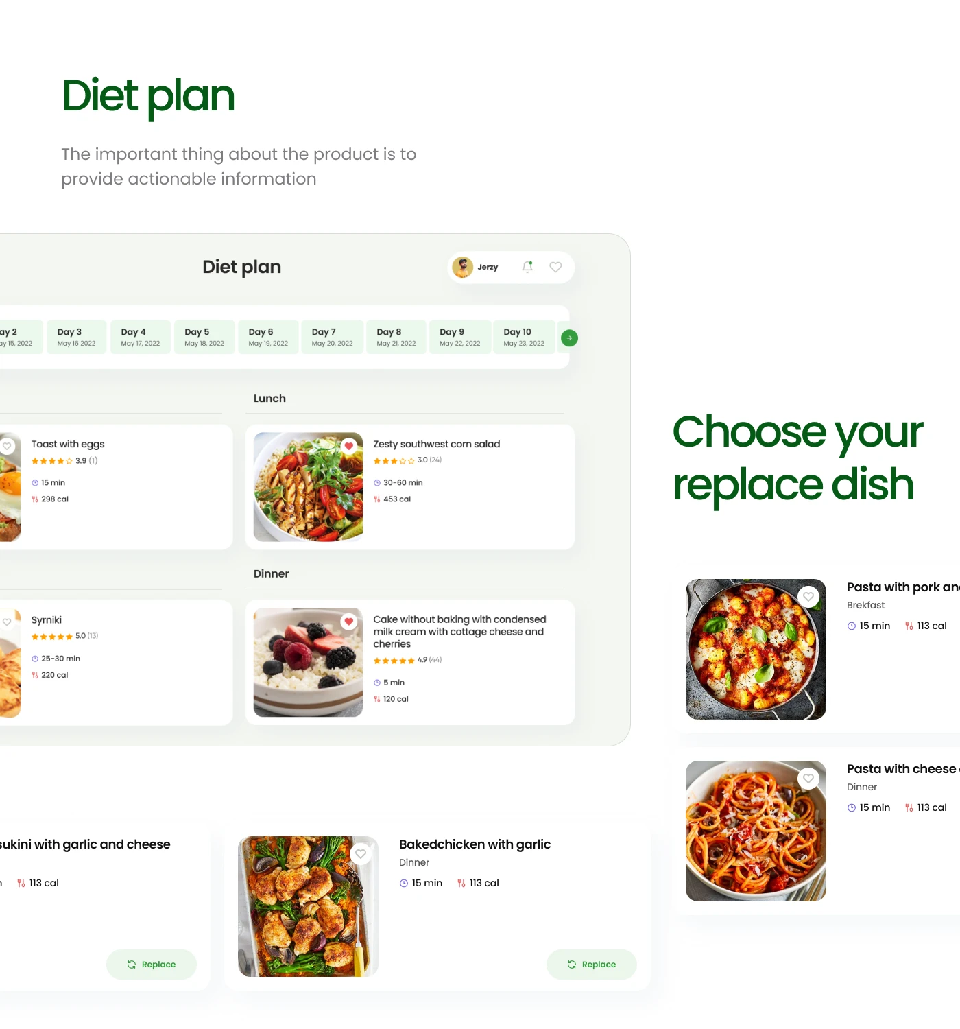 BalanceFit Mbile App Design — onboarding to insights — Изображение №3 — Интерфейсы на Dprofile