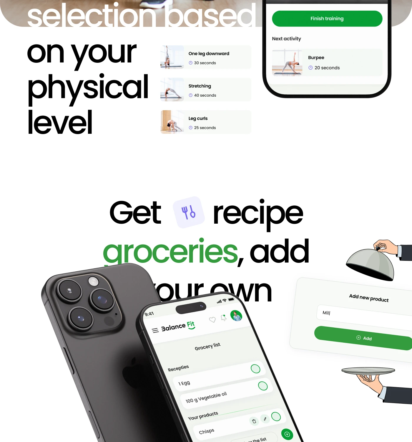 BalanceFit Mbile App Design — onboarding to insights — Изображение №9 — Интерфейсы на Dprofile