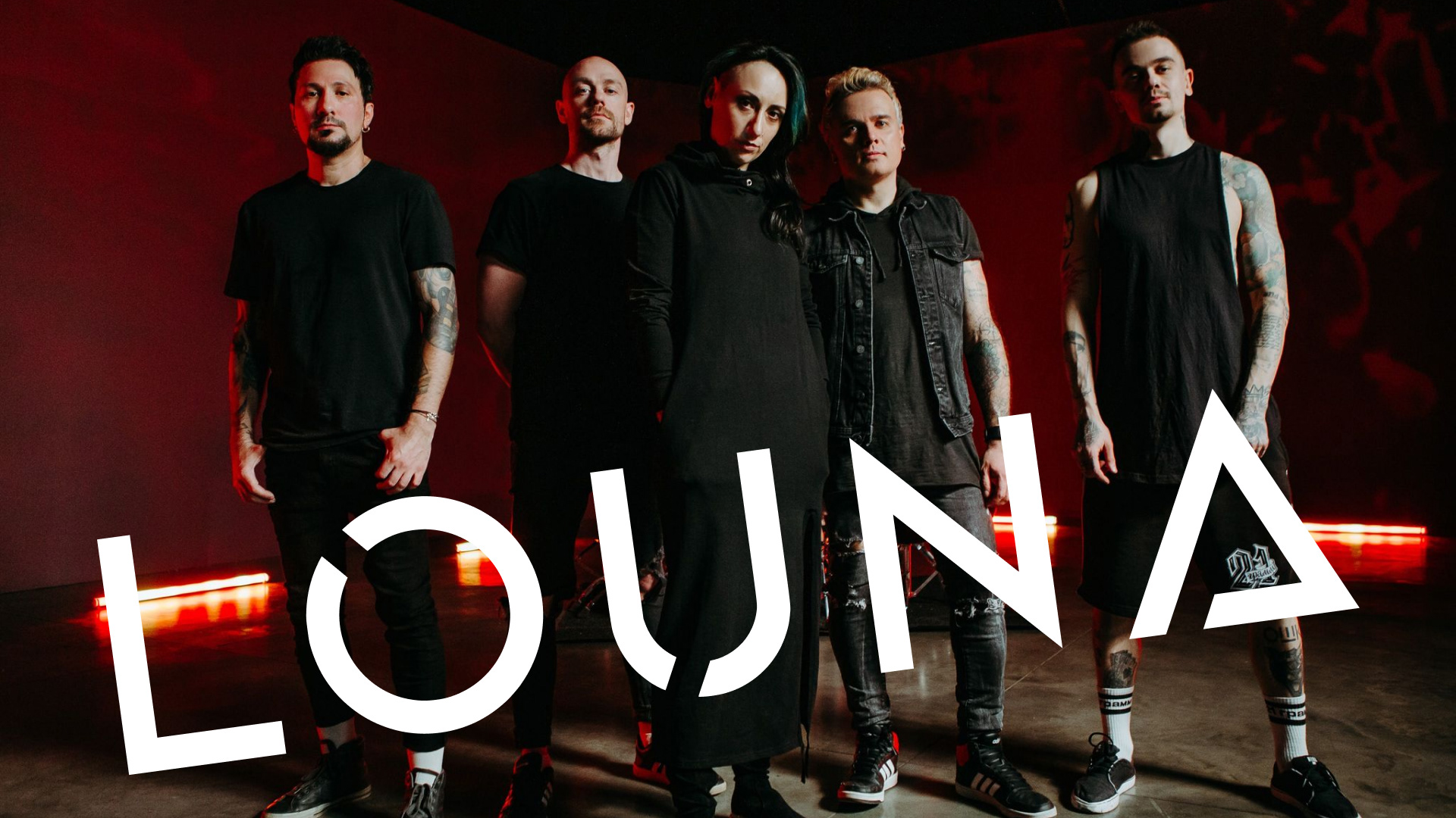Landing page for rock group LOUNA — Изображение №1 — Интерфейсы, Брендинг на Dprofile