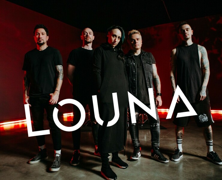 Landing page for rock group LOUNA — Интерфейсы, Брендинг на Dprofile