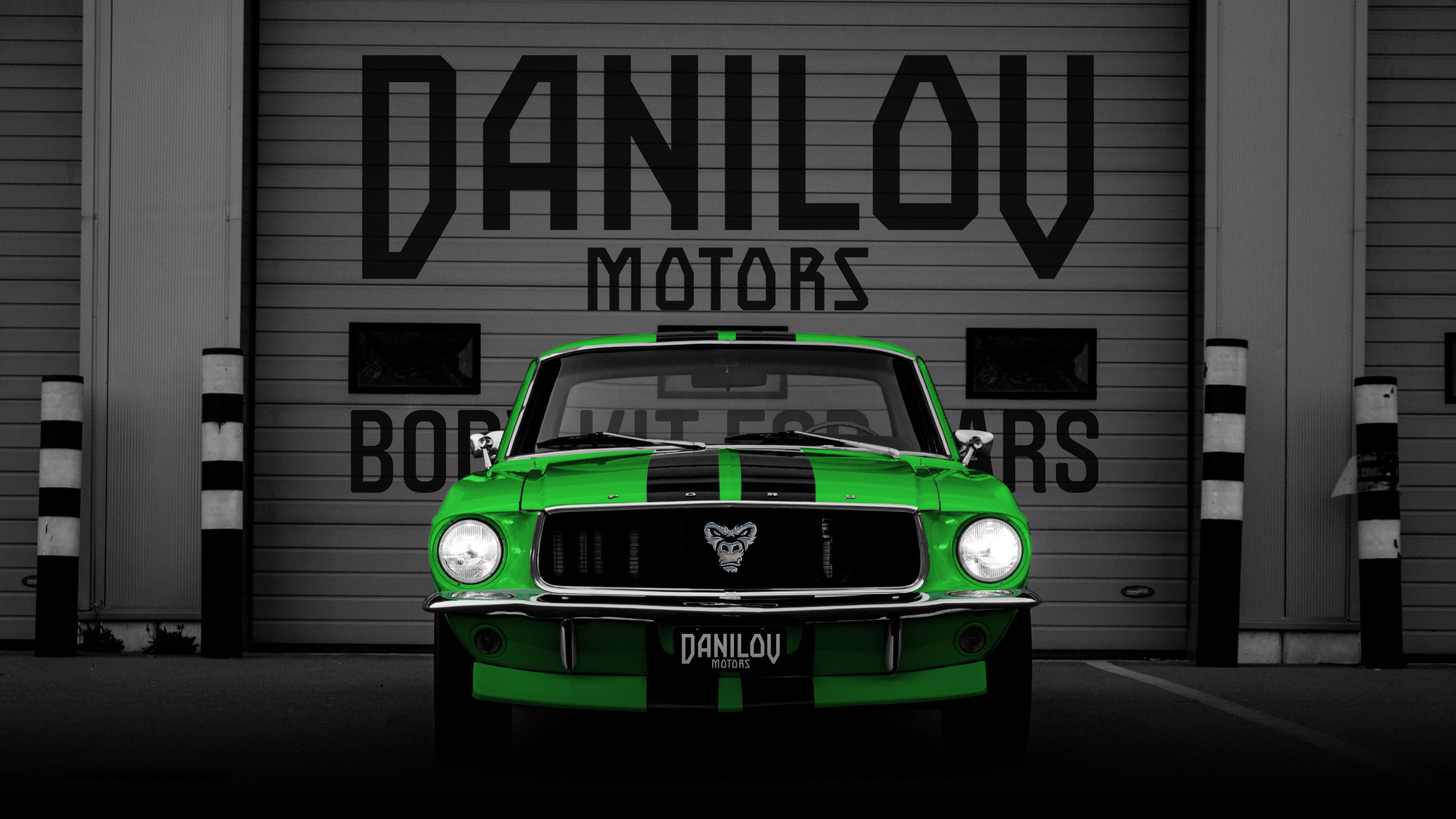 DANILOV MOTORS heraldry logo — Изображение №1 — Брендинг на Dprofile