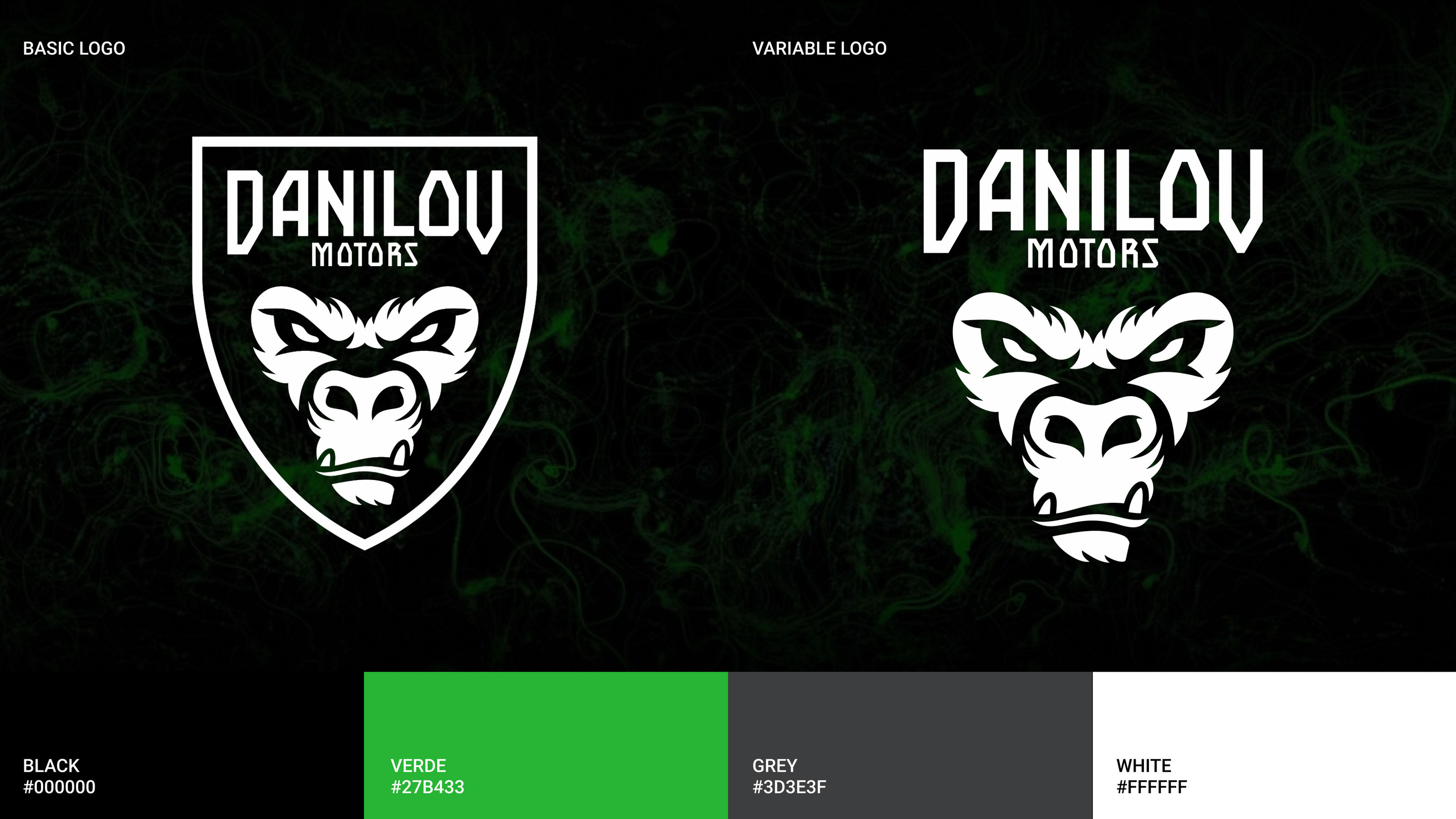 DANILOV MOTORS heraldry logo — Изображение №2 — Брендинг на Dprofile