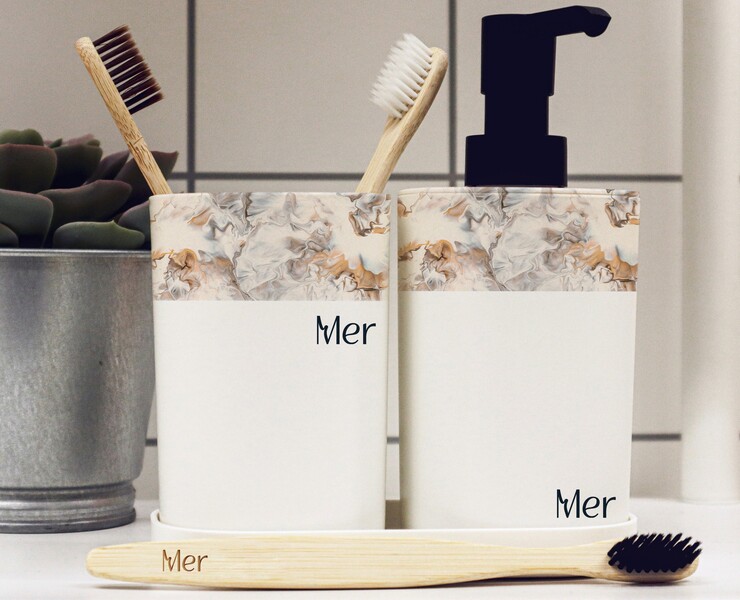 Mer: eco-friendly toothbrushes — Брендинг, Графика на Dprofile