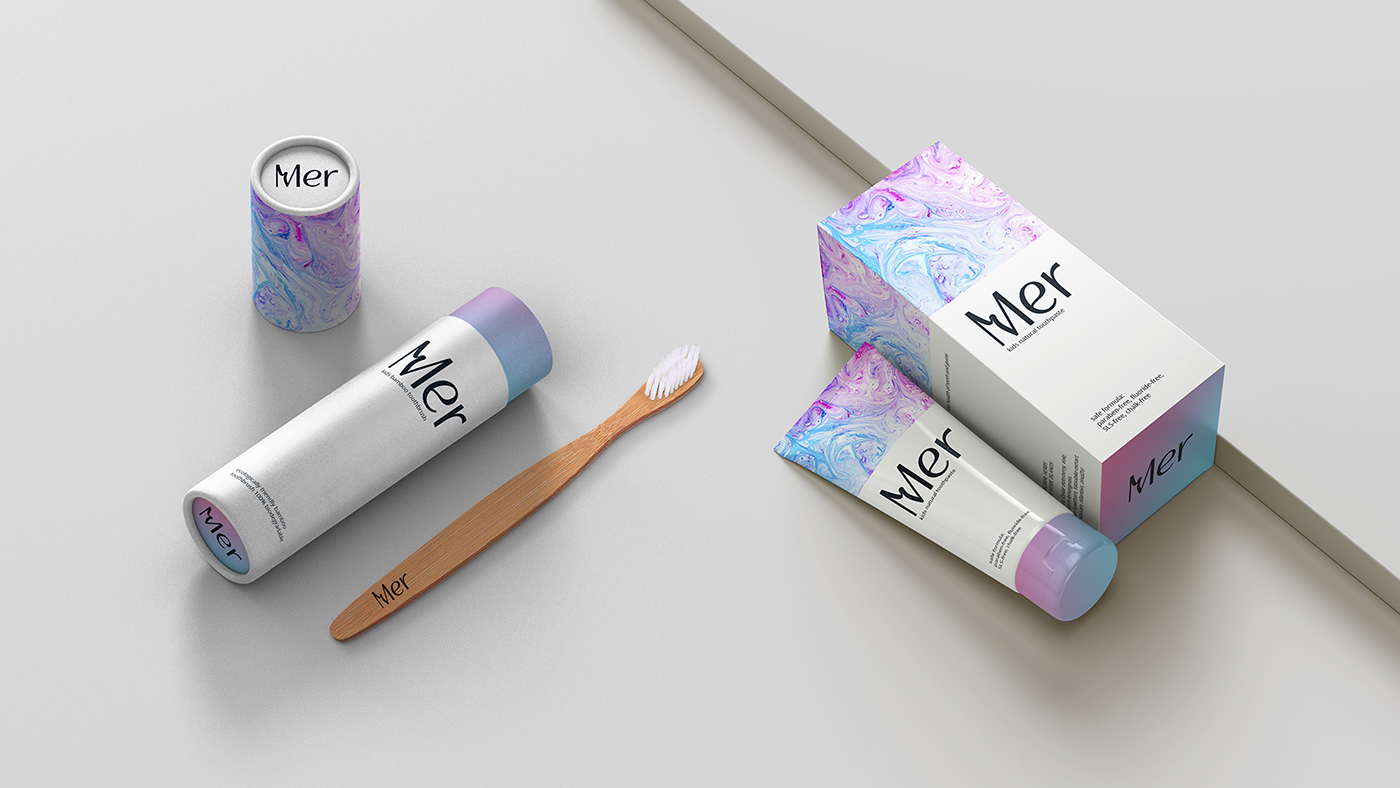 Mer: eco-friendly toothbrushes — Изображение №5 — Брендинг, Графика на Dprofile