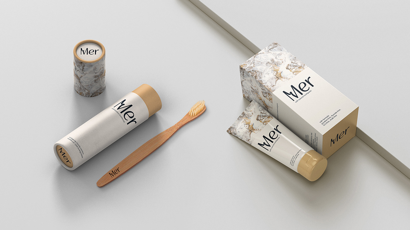 Mer: eco-friendly toothbrushes — Изображение №11 — Брендинг, Графика на Dprofile
