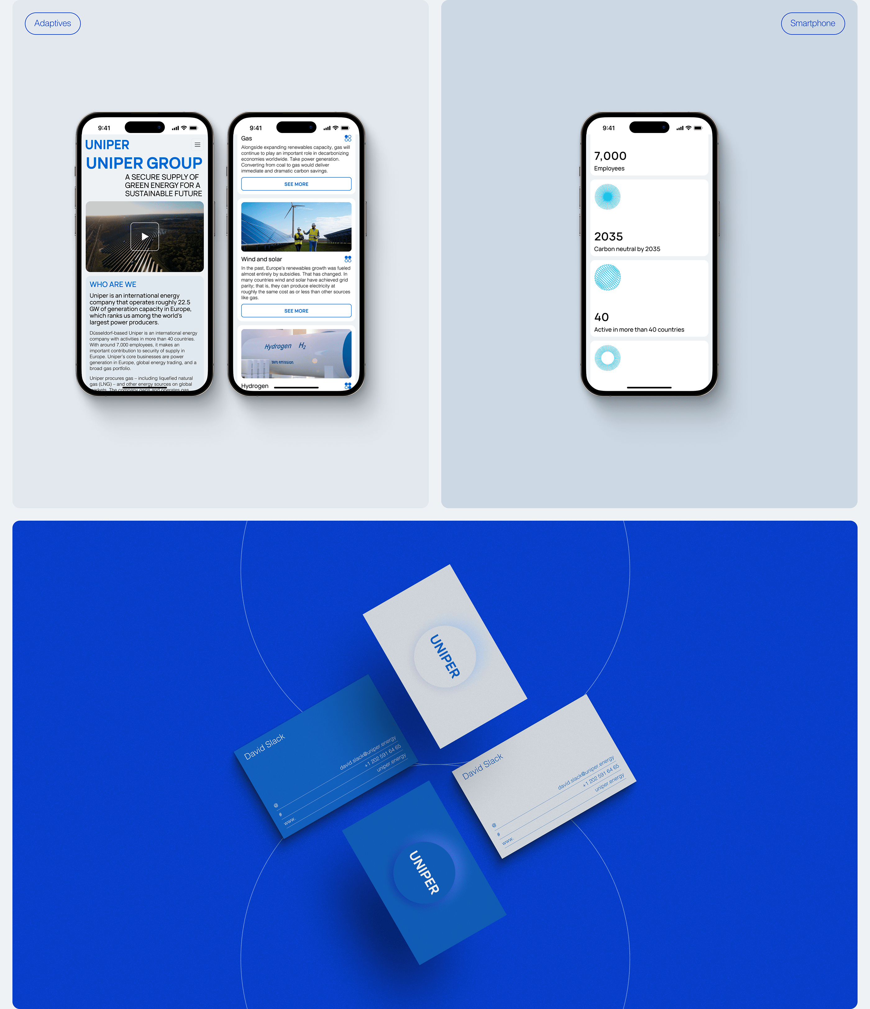 Uniper | corporate website — Изображение №3 — Интерфейсы на Dprofile