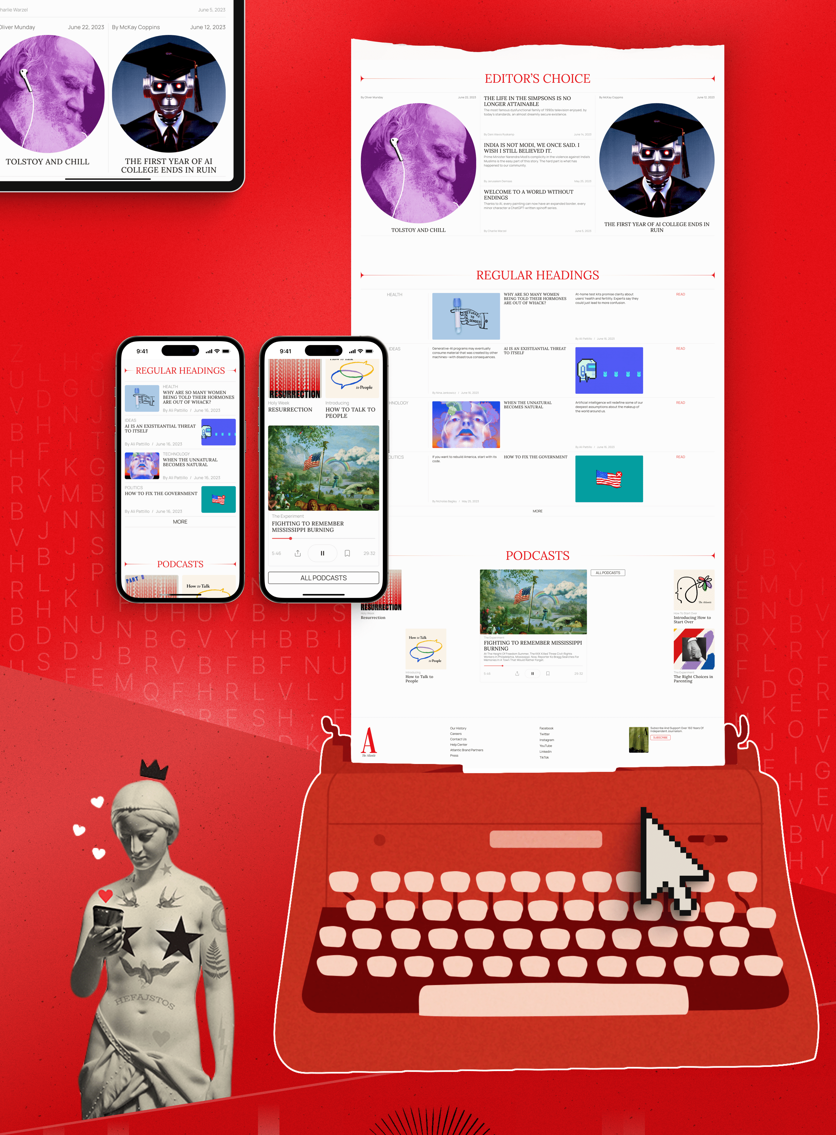 The Atlantic Magazine — Изображение №3 — Интерфейсы на Dprofile