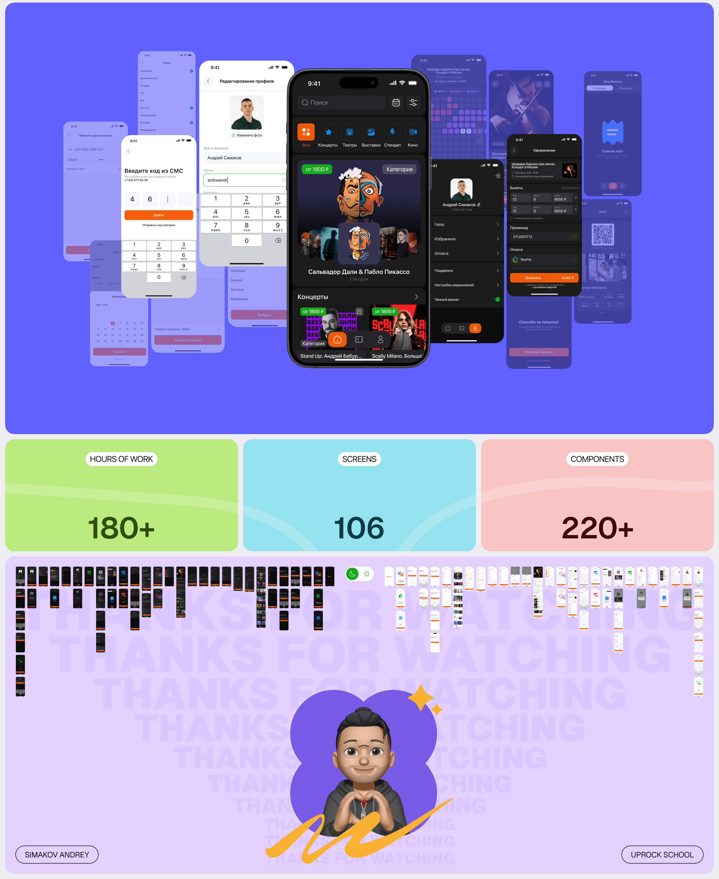 Afisha | Event App — Изображение №14 — Интерфейсы на Dprofile