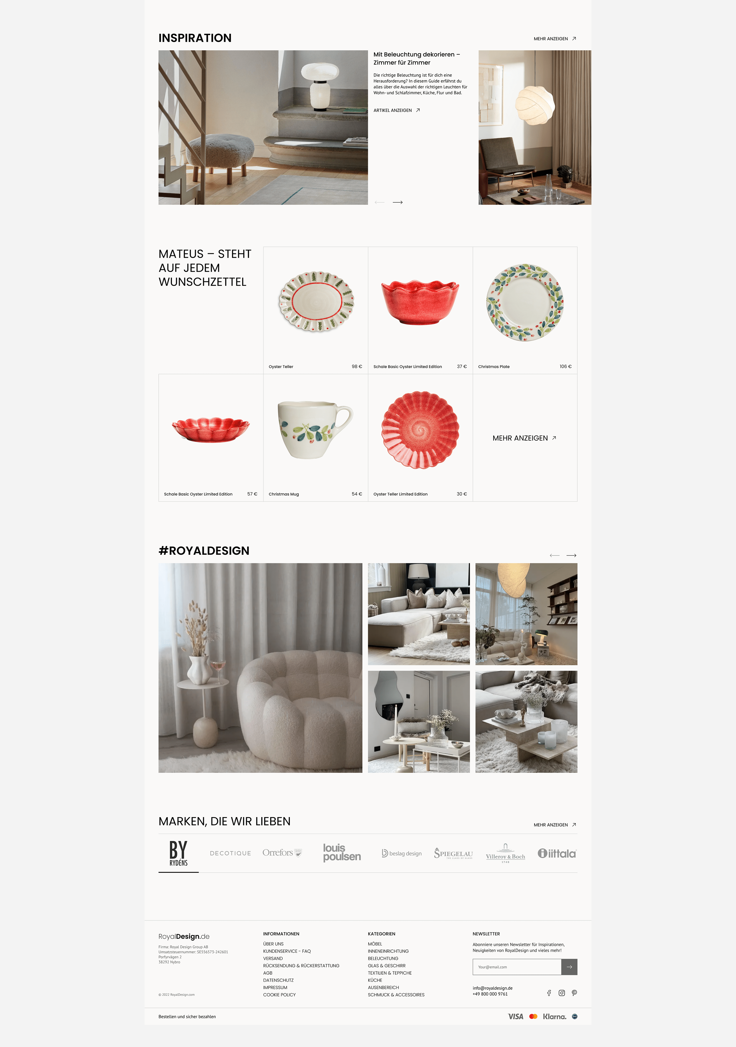 RoyalDesign | E-commerce redesign concept — Изображение №3 — Интерфейсы на Dprofile