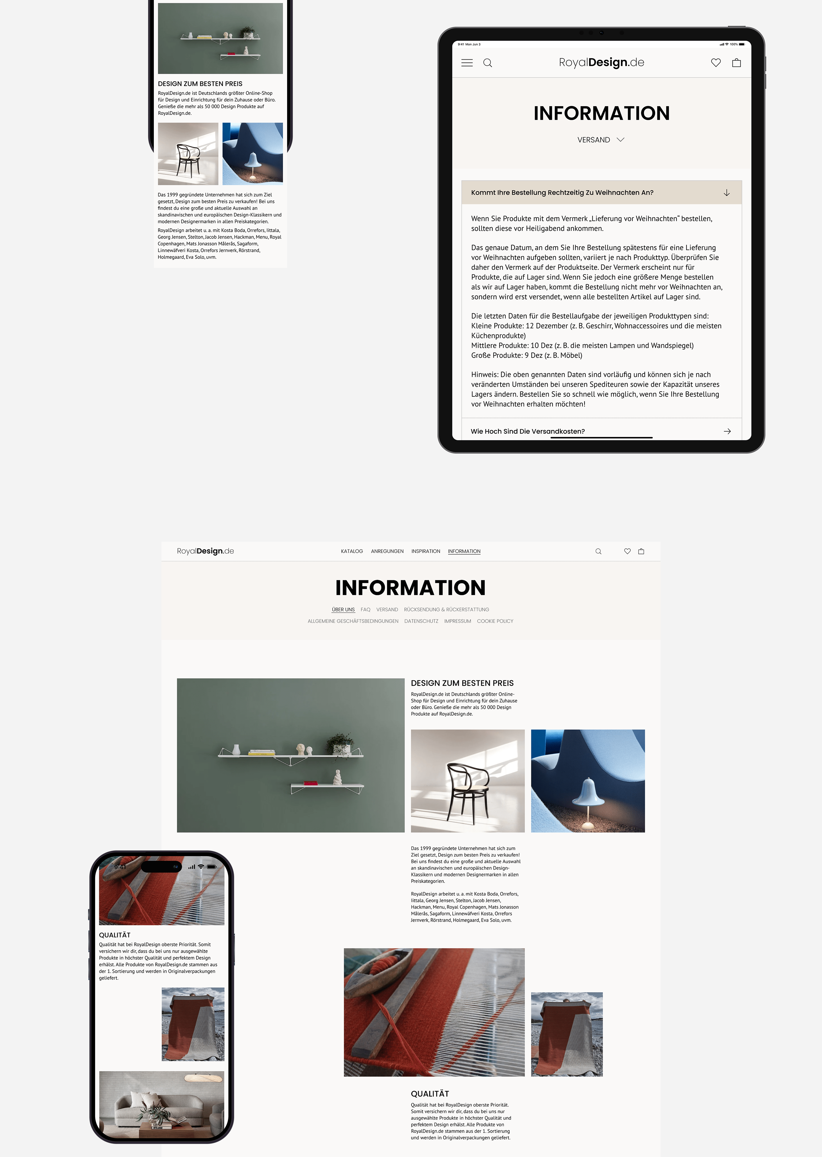 RoyalDesign | E-commerce redesign concept — Изображение №8 — Интерфейсы на Dprofile