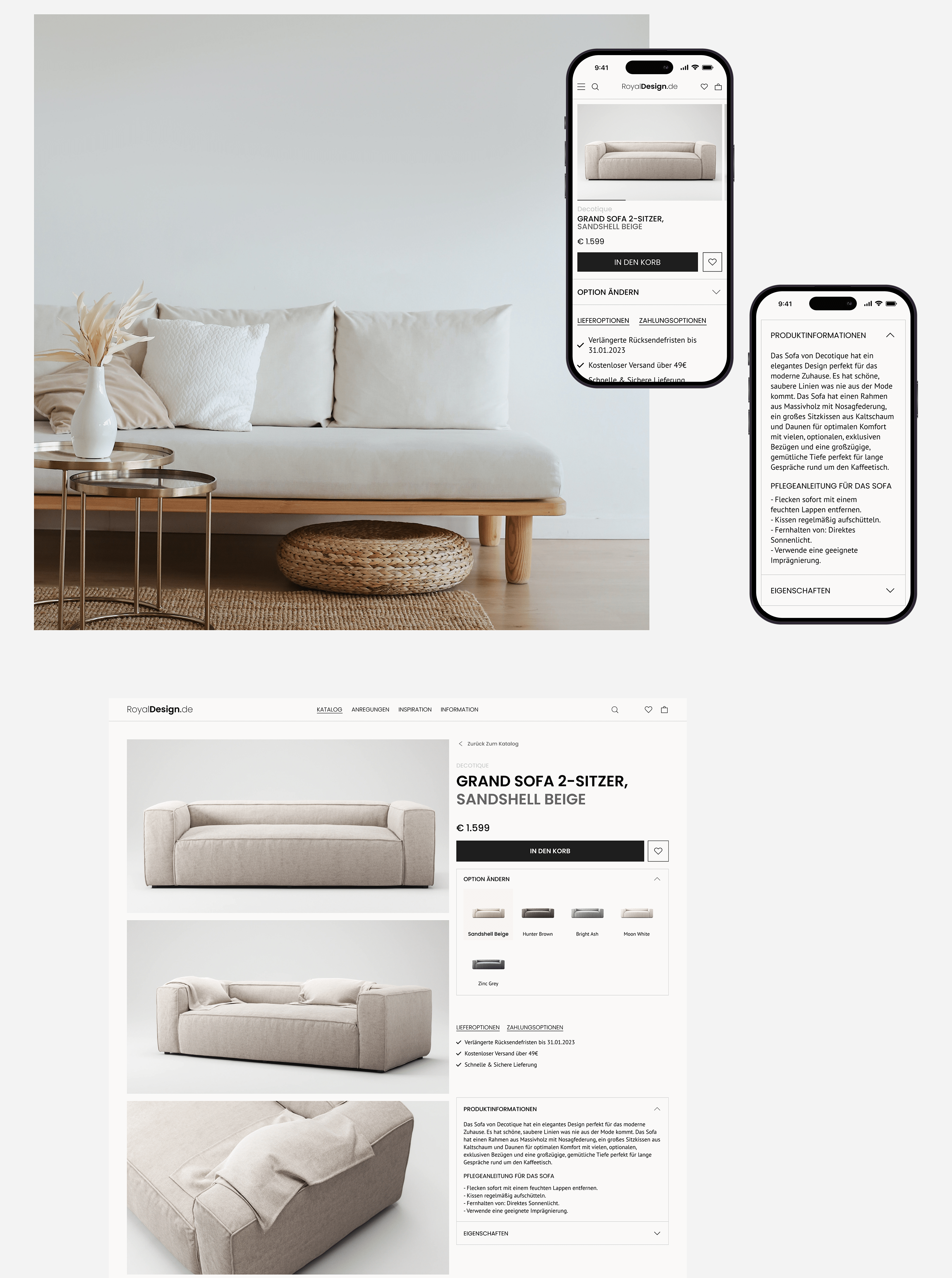 RoyalDesign | E-commerce redesign concept — Изображение №6 — Интерфейсы на Dprofile