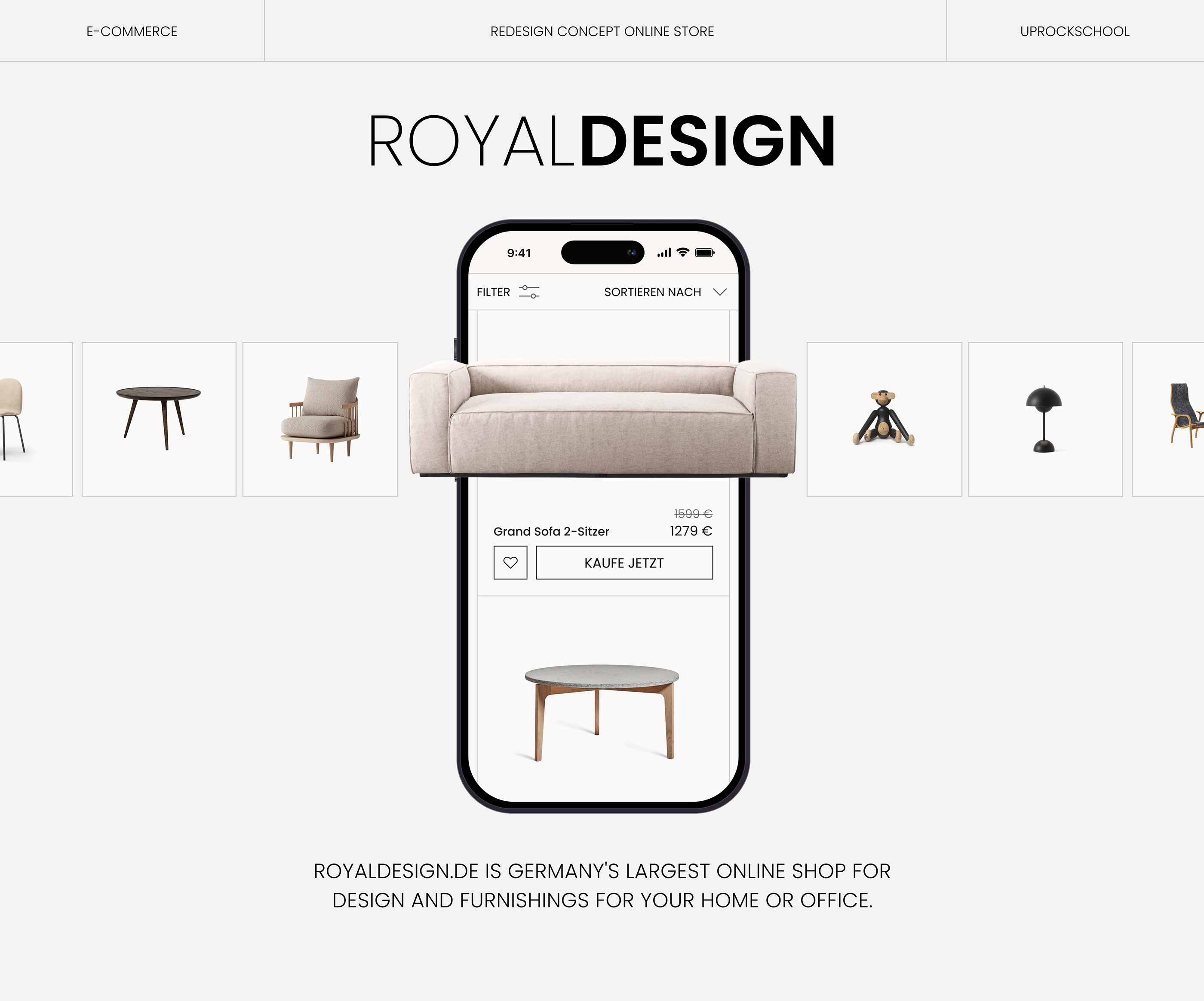 RoyalDesign | E-commerce redesign concept — Изображение №1 — Интерфейсы на Dprofile