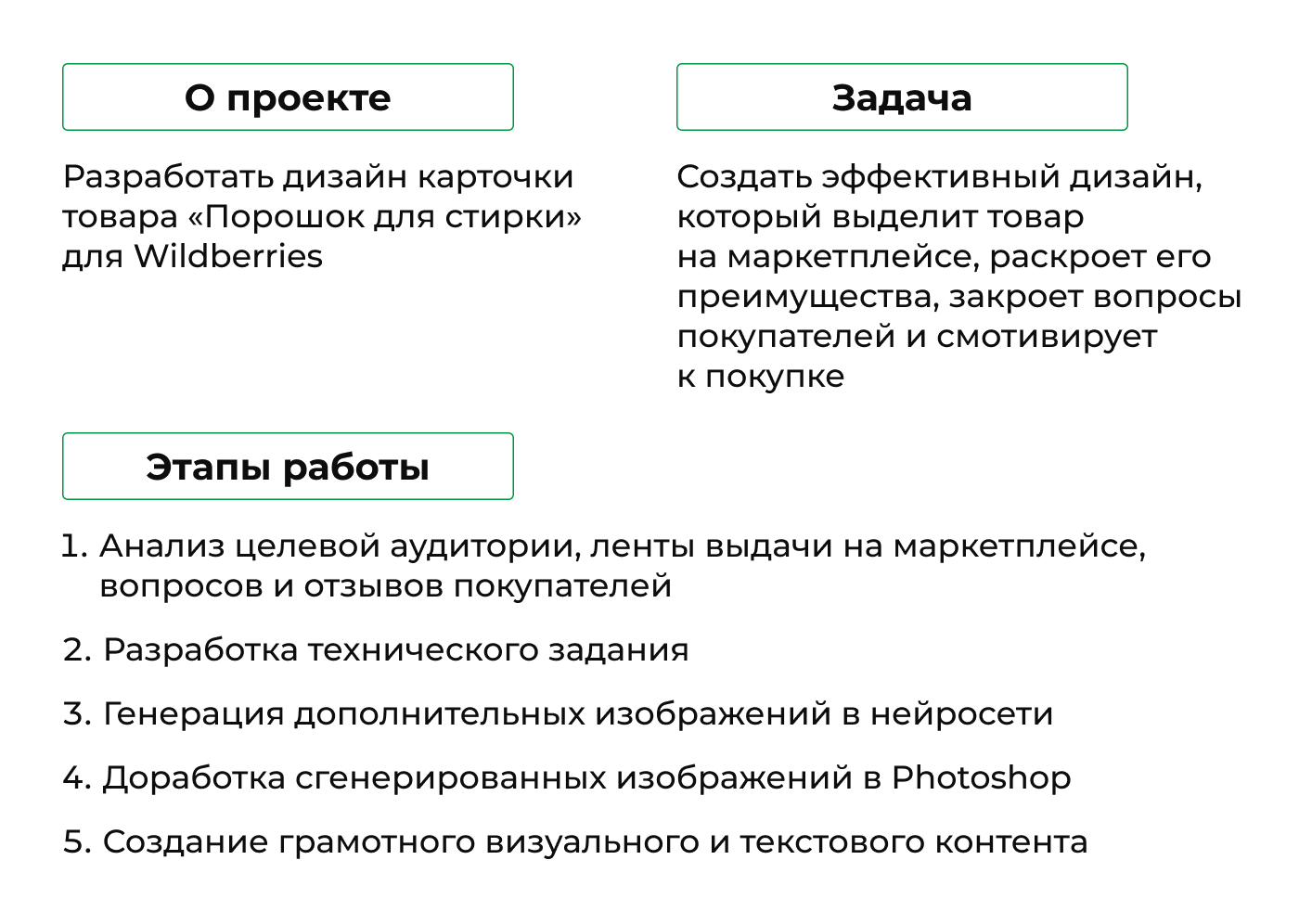 Дизайн карточки. Порошок для стирки. Бытовая химия. — Изображение №2 — Графика, Маркетинг на Dprofile