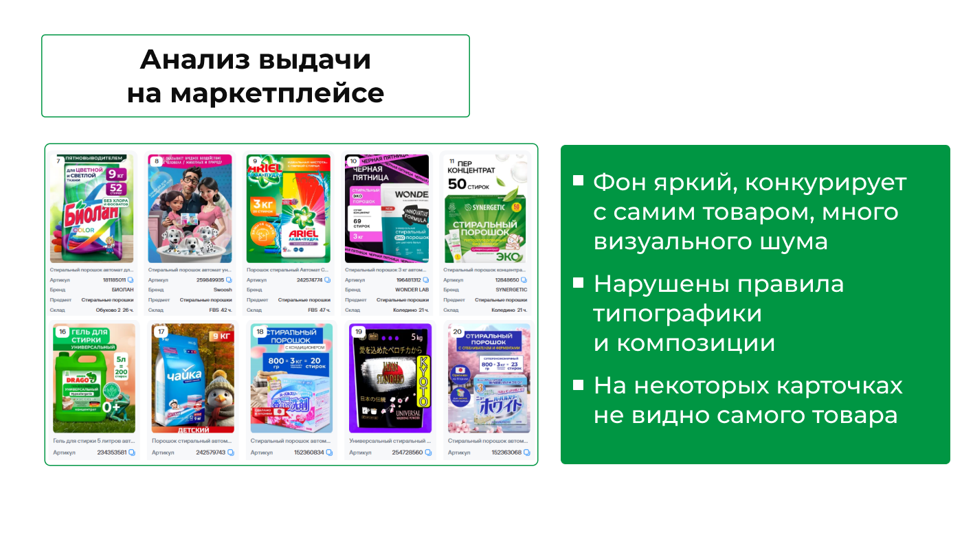 Дизайн карточки. Порошок для стирки. Бытовая химия. — Изображение №4 — Графика, Маркетинг на Dprofile