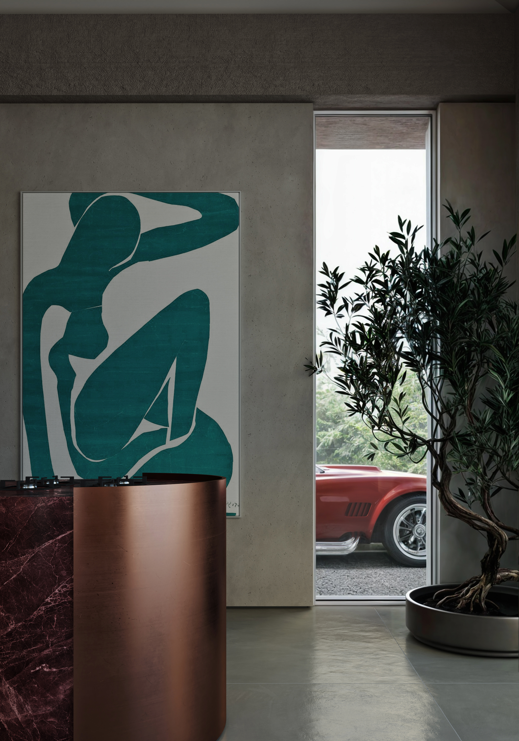 WINE modern villa — Изображение №8 — Графика, 3D на Dprofile