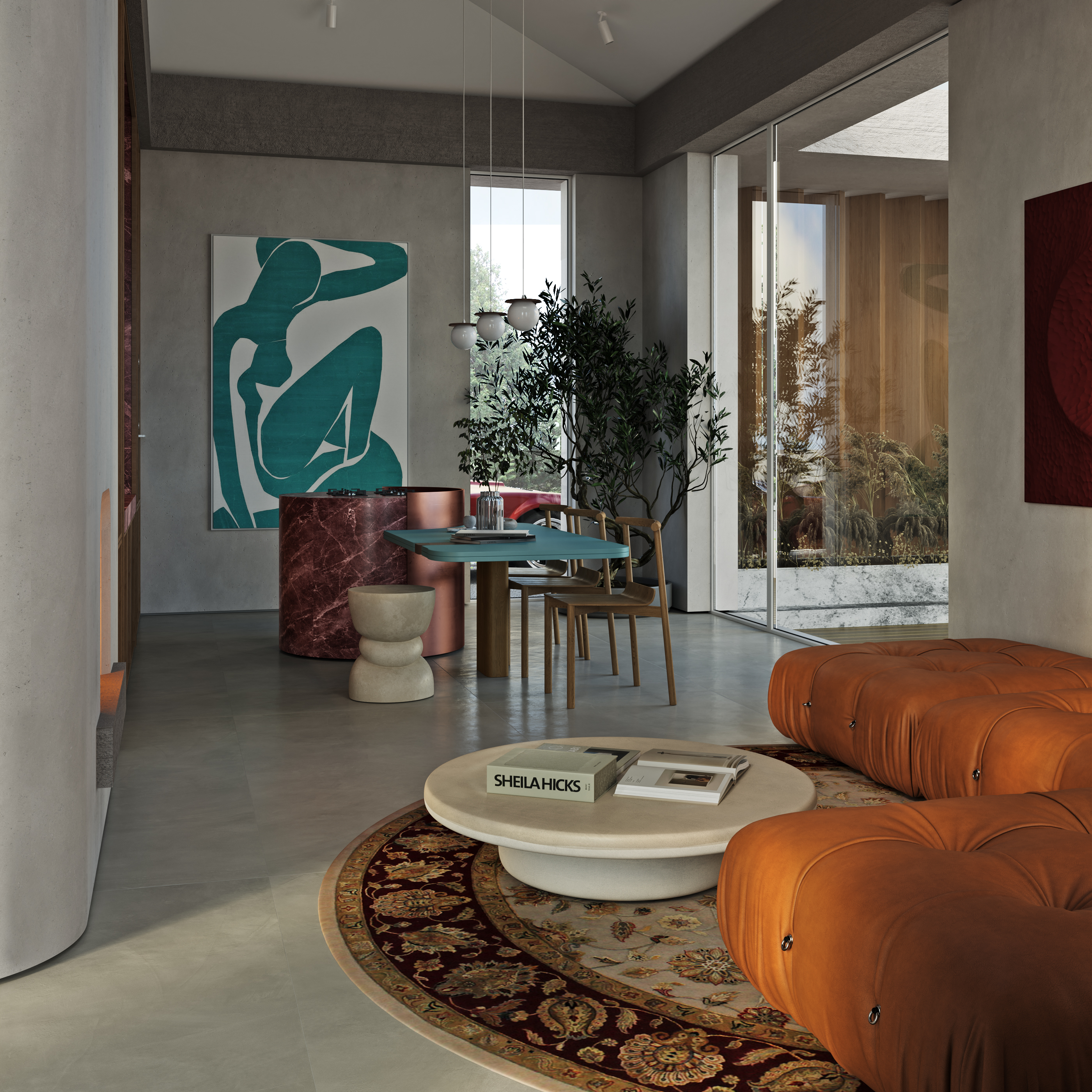 WINE modern villa — Изображение №4 — Графика, 3D на Dprofile