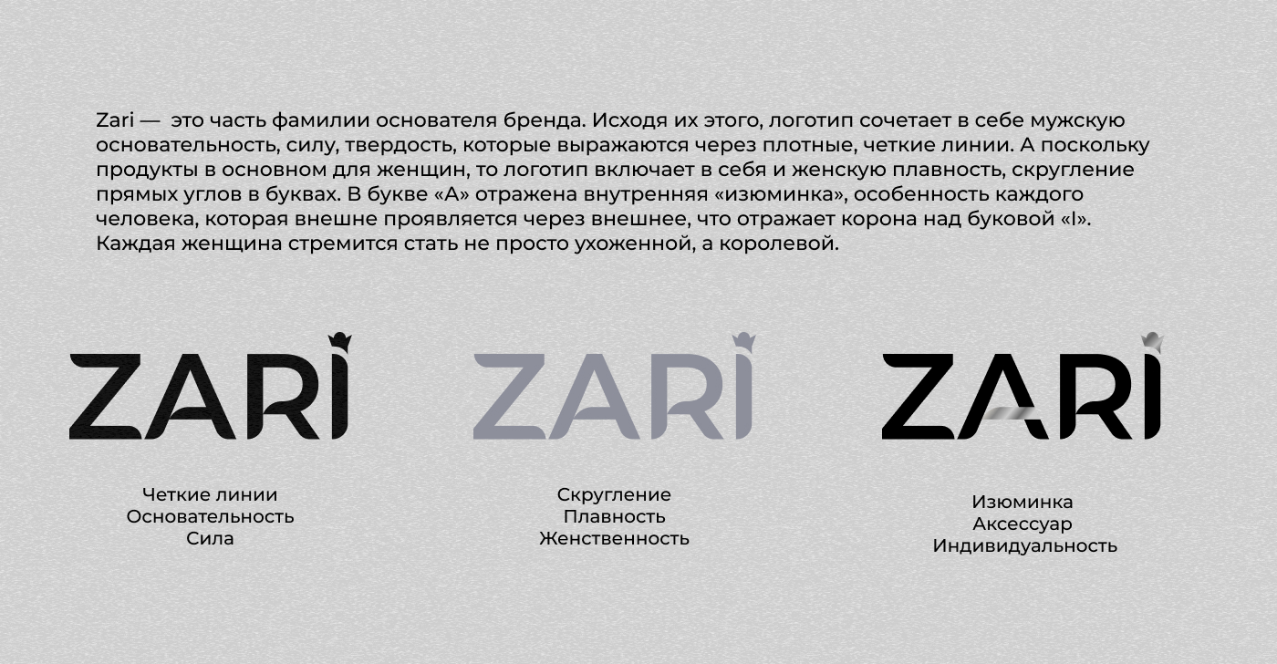 Package for cosmetic brand | Логотип и упаковка для ZARI — Изображение №5 — Брендинг на Dprofile