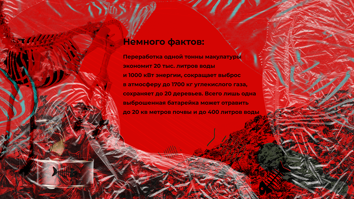 Постер для конкурса на тему: ”Важность переработки мусора» — Изображение №5 — Графика на Dprofile
