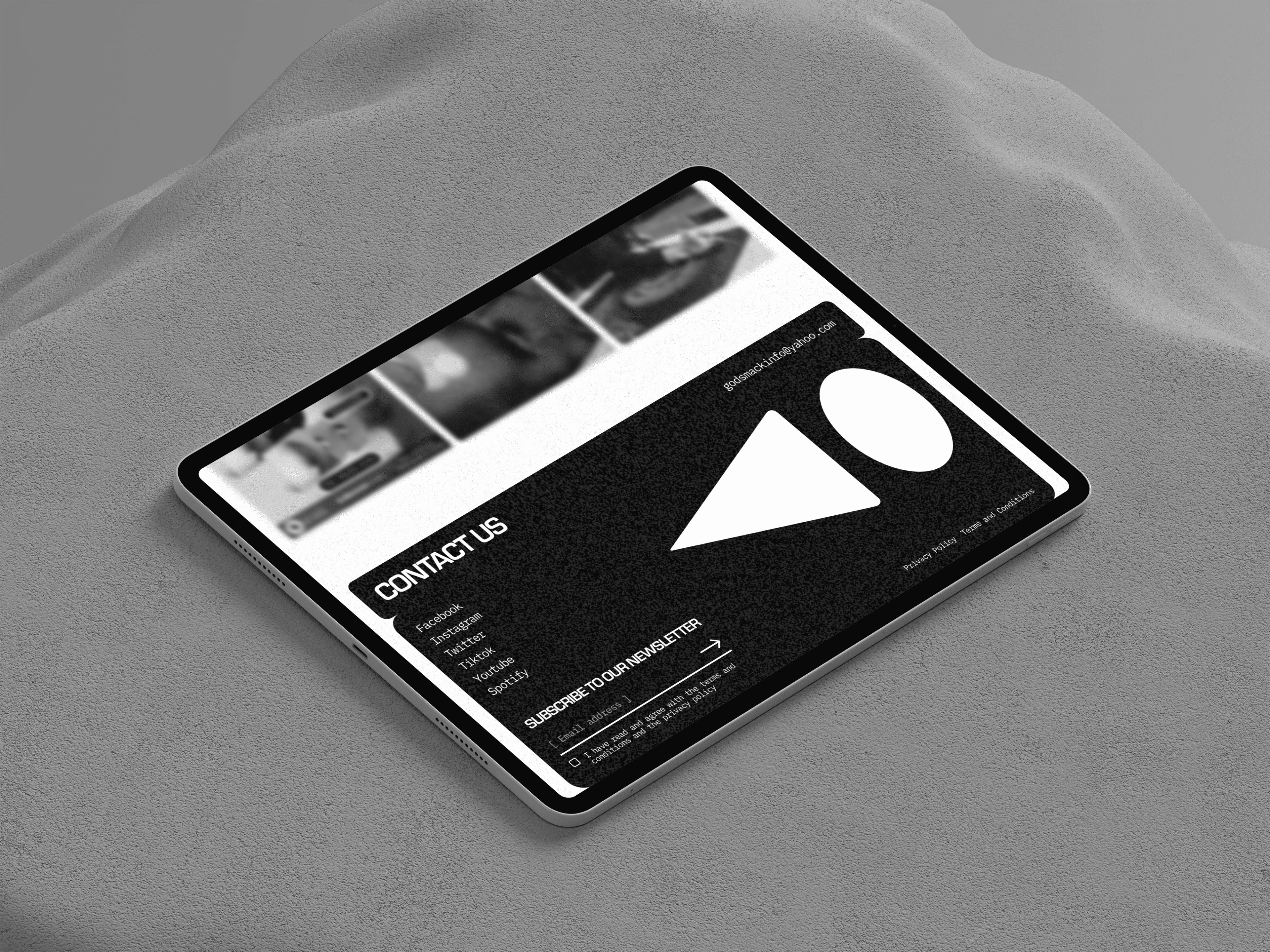 GODSMACK | redesign concept — Изображение №11 — Интерфейсы, Анимация на Dprofile