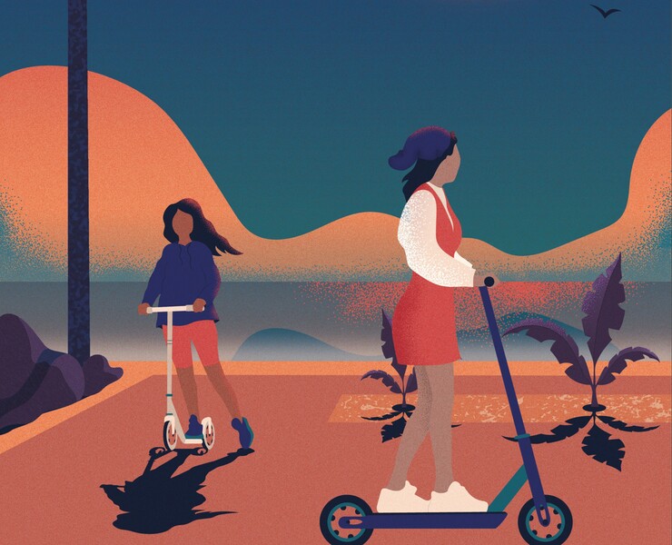 Summer vibes vector ILLUSTRATION — Иллюстрация, Графика на Dprofile
