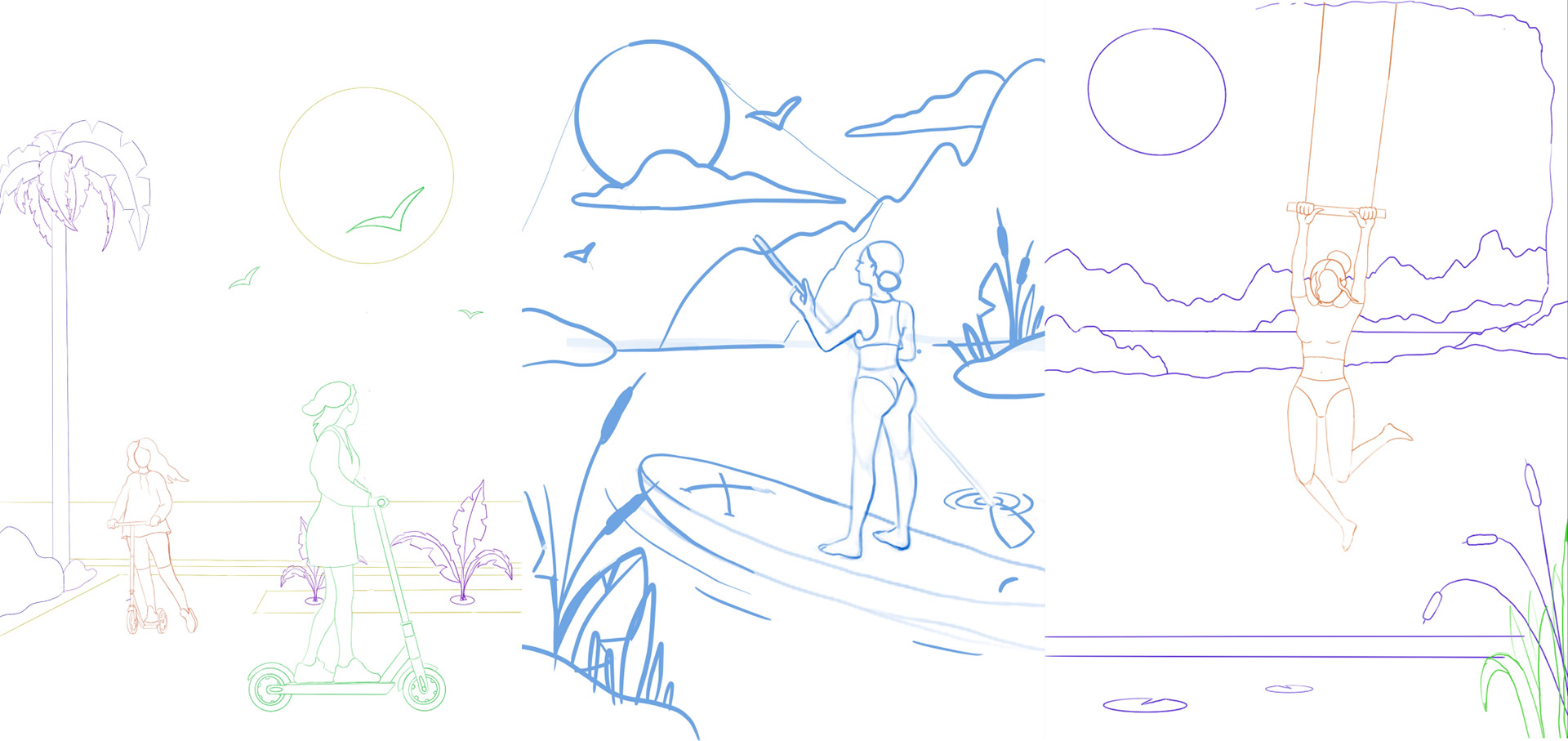 Summer vibes vector ILLUSTRATION — Изображение №10 — Иллюстрация, Графика на Dprofile