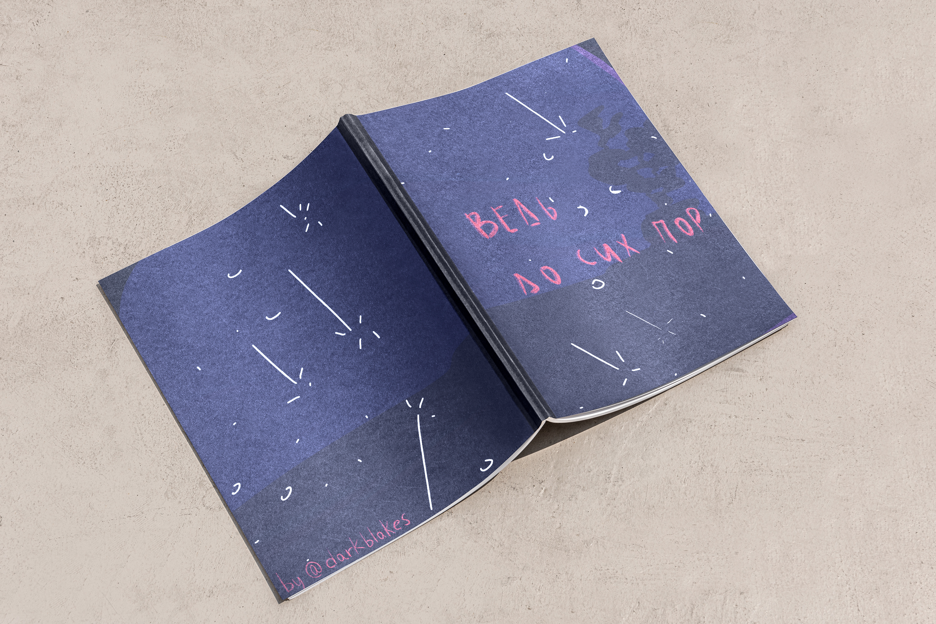 Illustrated zine | зин — Изображение №1 — Иллюстрация, Графика на Dprofile