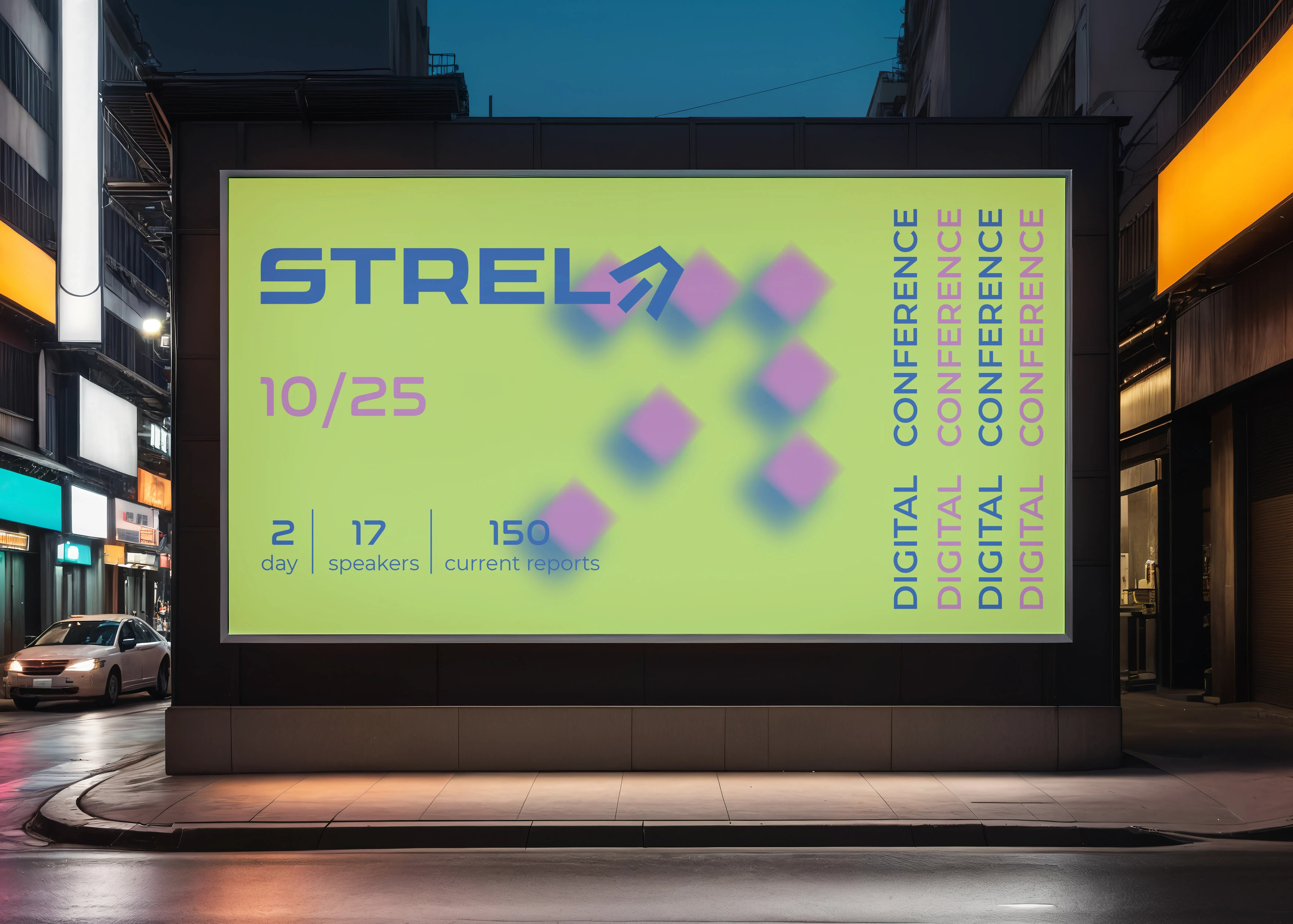 Digital conference STRELA — Изображение №8 — Брендинг, Графика на Dprofile