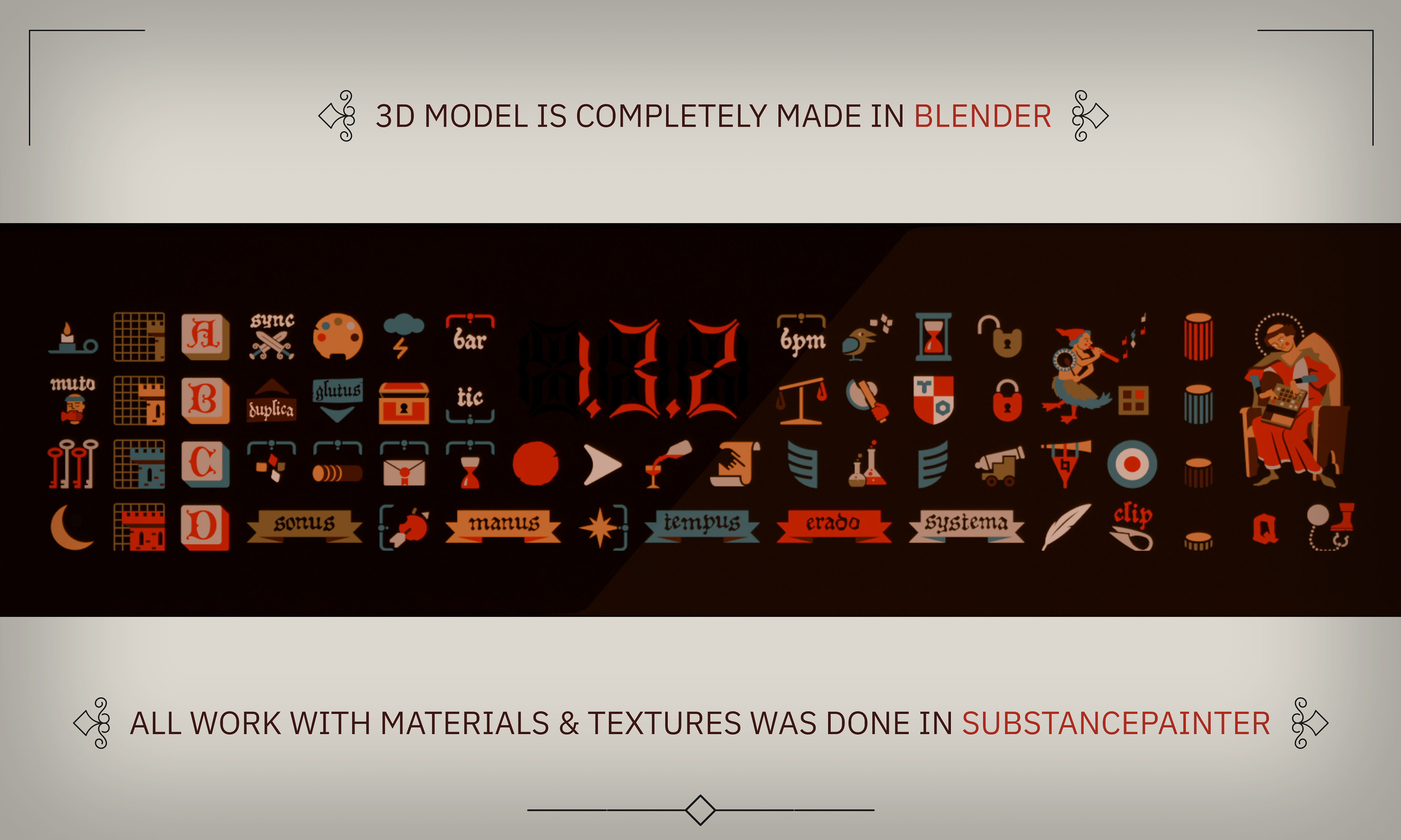 EP-1320 medieval — Изображение №4 — 3D на Dprofile