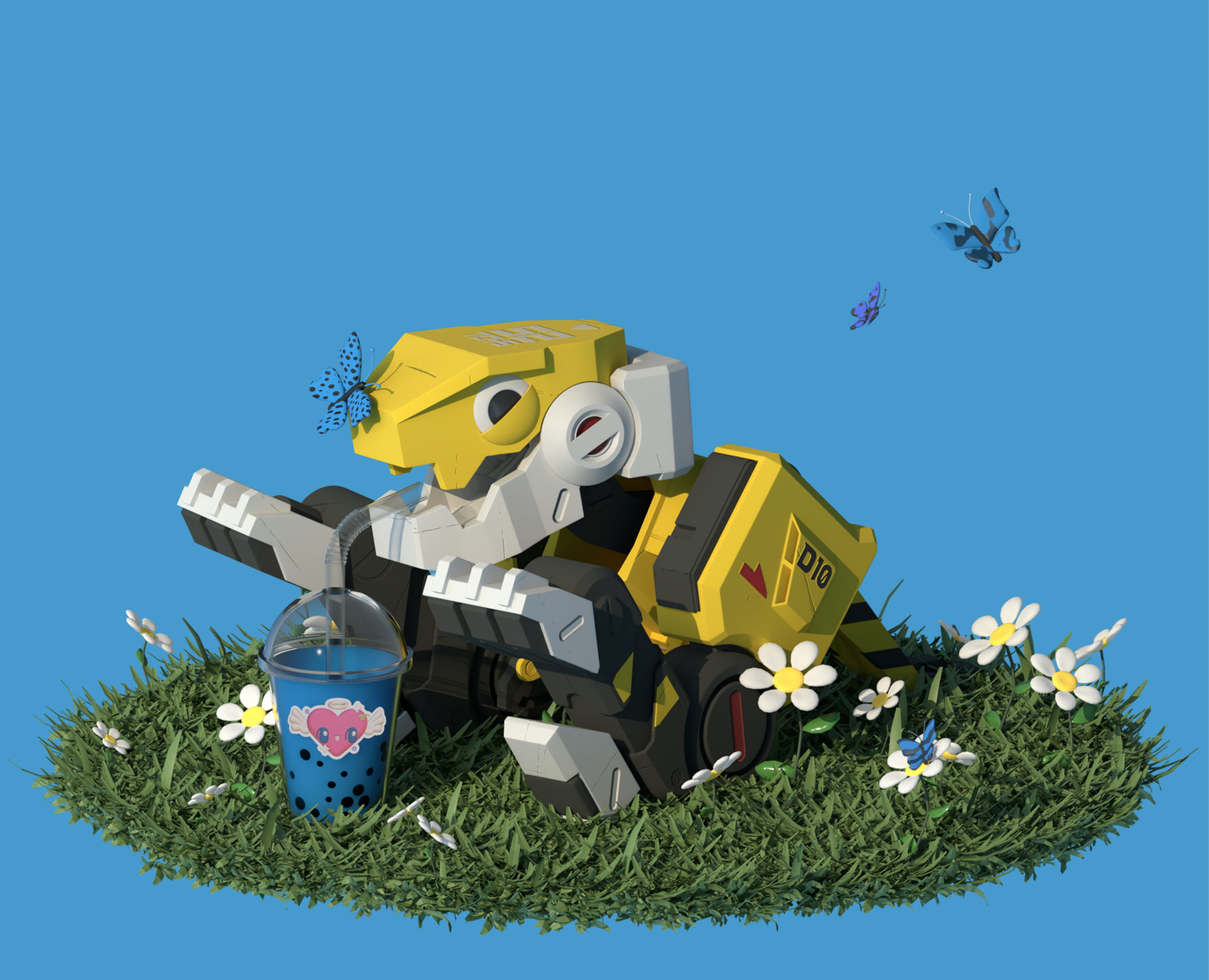 D10 — Иллюстрация, 3D на Dprofile