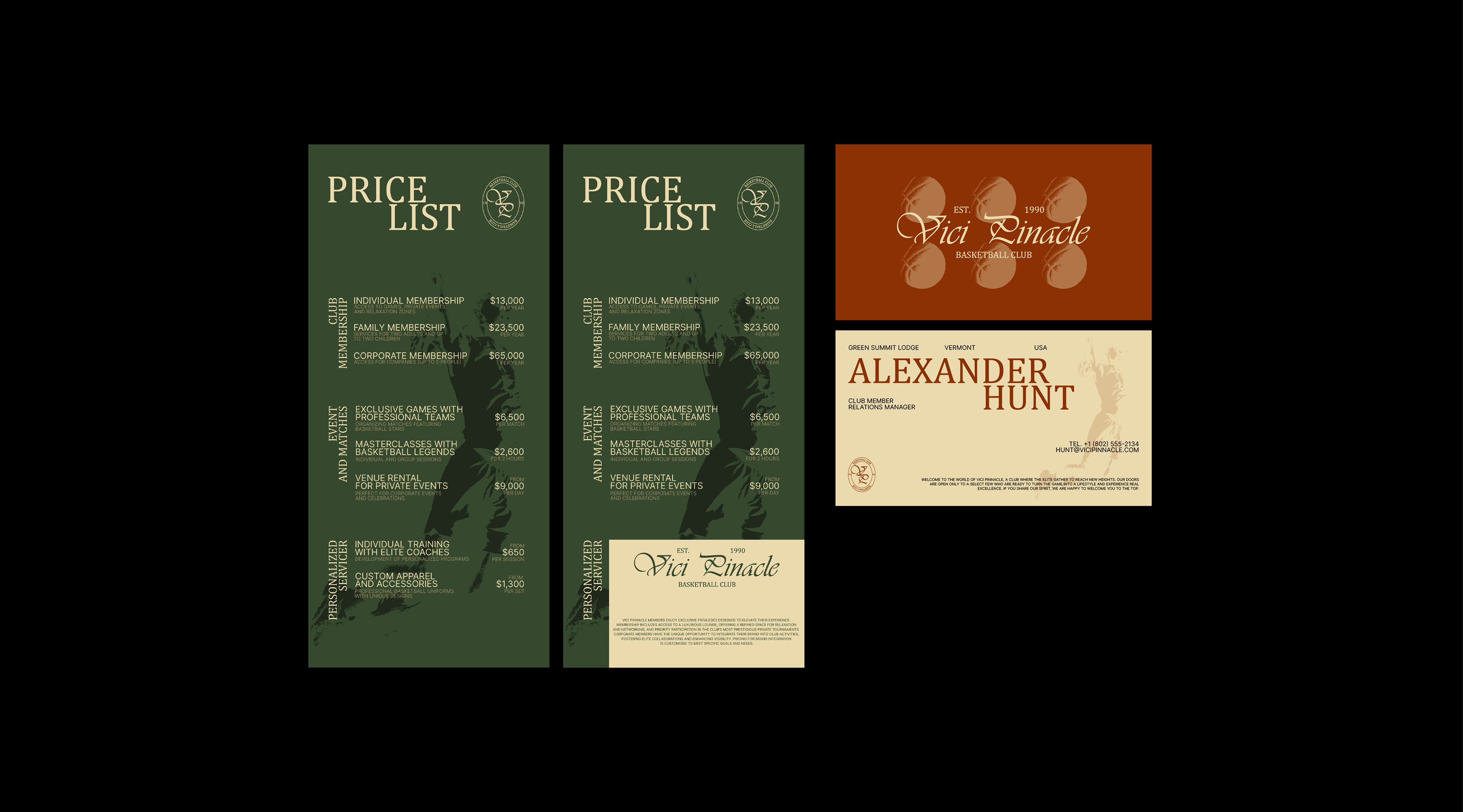 VICI PINACLE | BRAND IDENTITY — Изображение №6 — Брендинг на Dprofile