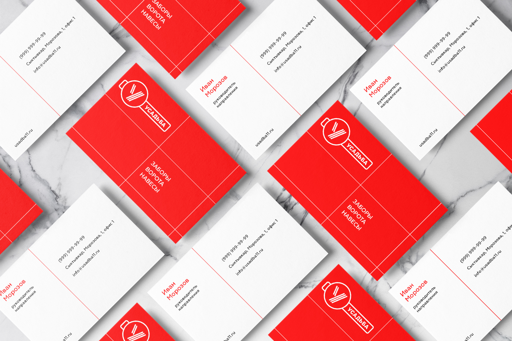 Redesign identity USADBA 11 — Изображение №10 — Брендинг на Dprofile