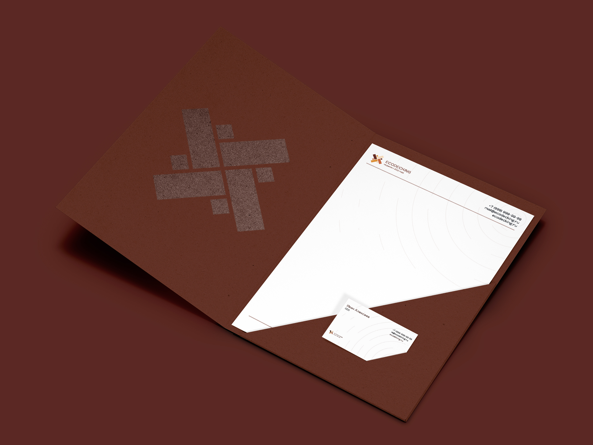 Redesign identity Ecodecking — Изображение №12 — Брендинг на Dprofile