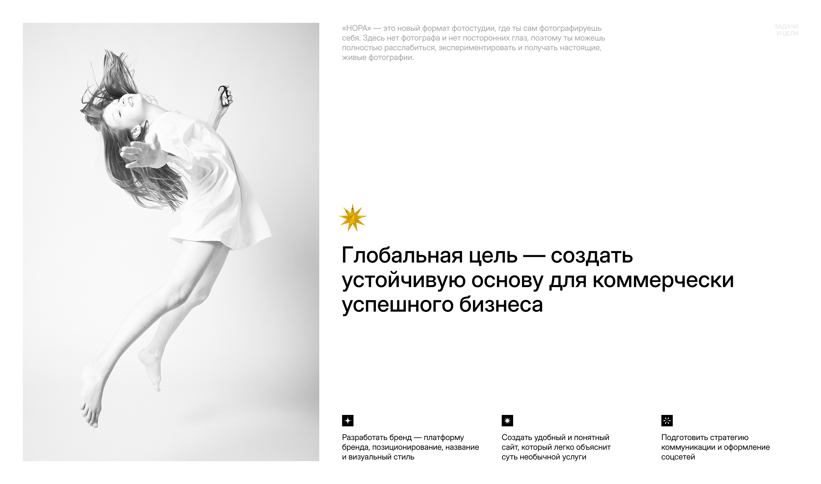 НОРА — комплексный брендинг для фотостудии автопортрета — Изображение №2 — Интерфейсы, Брендинг на Dprofile