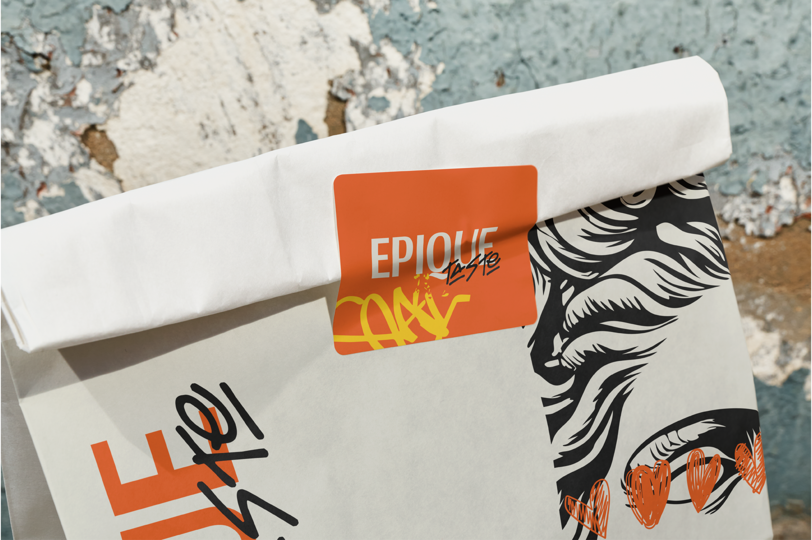 EPIQUE TASTE | brand identity for a pizzeria — Изображение №21 — Брендинг на Dprofile