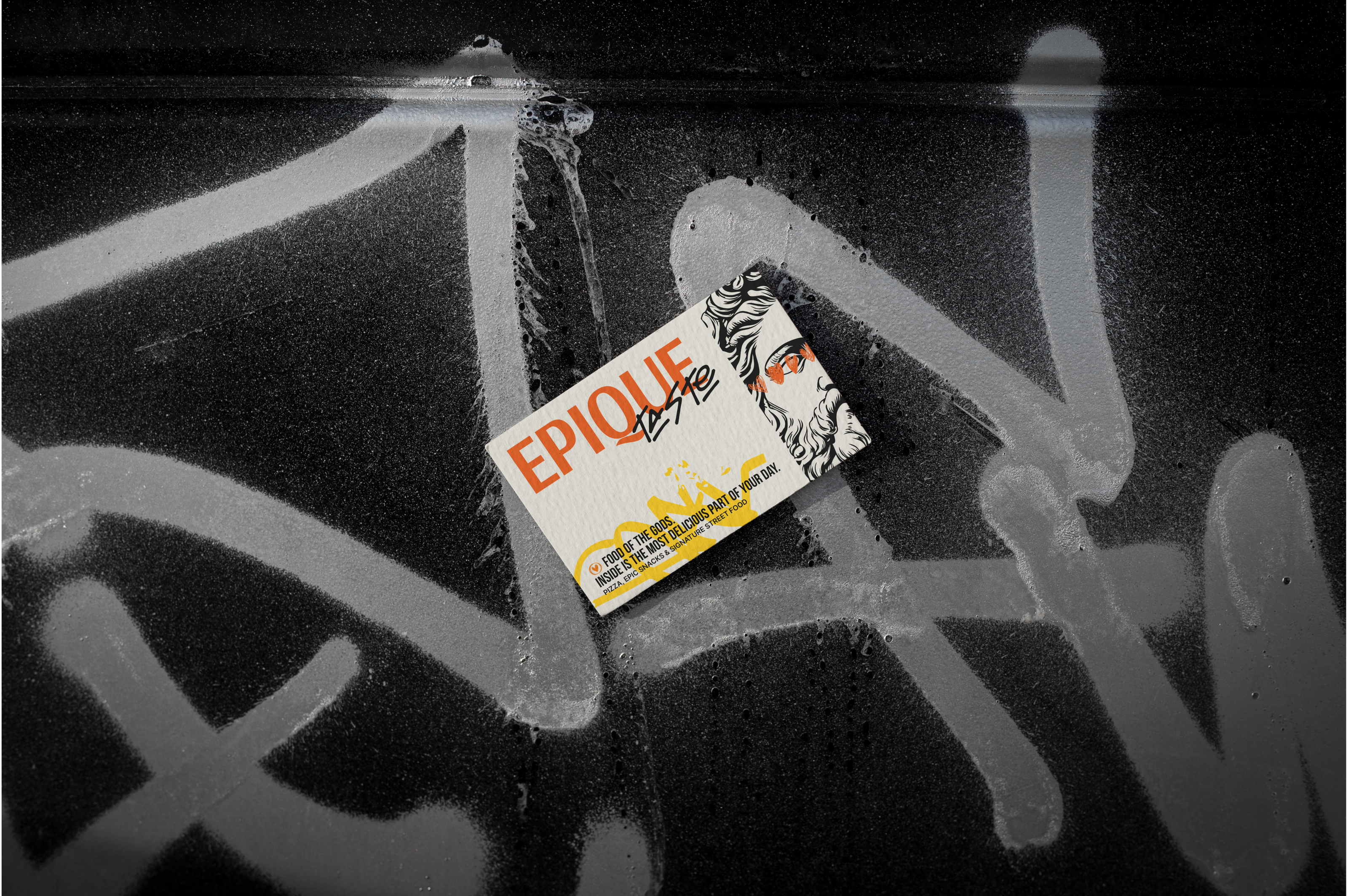 EPIQUE TASTE | brand identity for a pizzeria — Изображение №17 — Брендинг на Dprofile