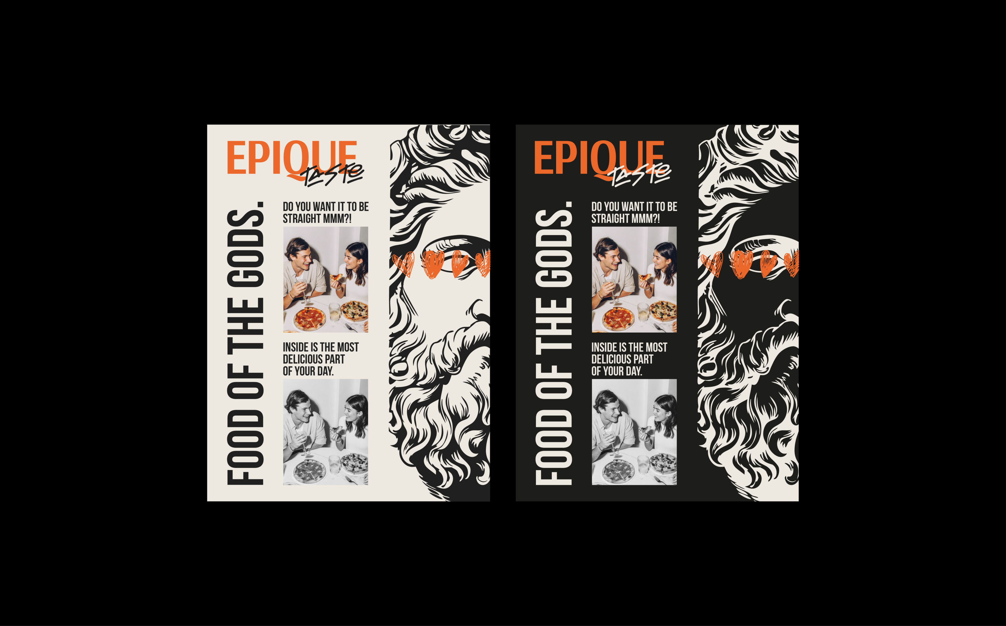 EPIQUE TASTE | brand identity for a pizzeria — Изображение №19 — Брендинг на Dprofile