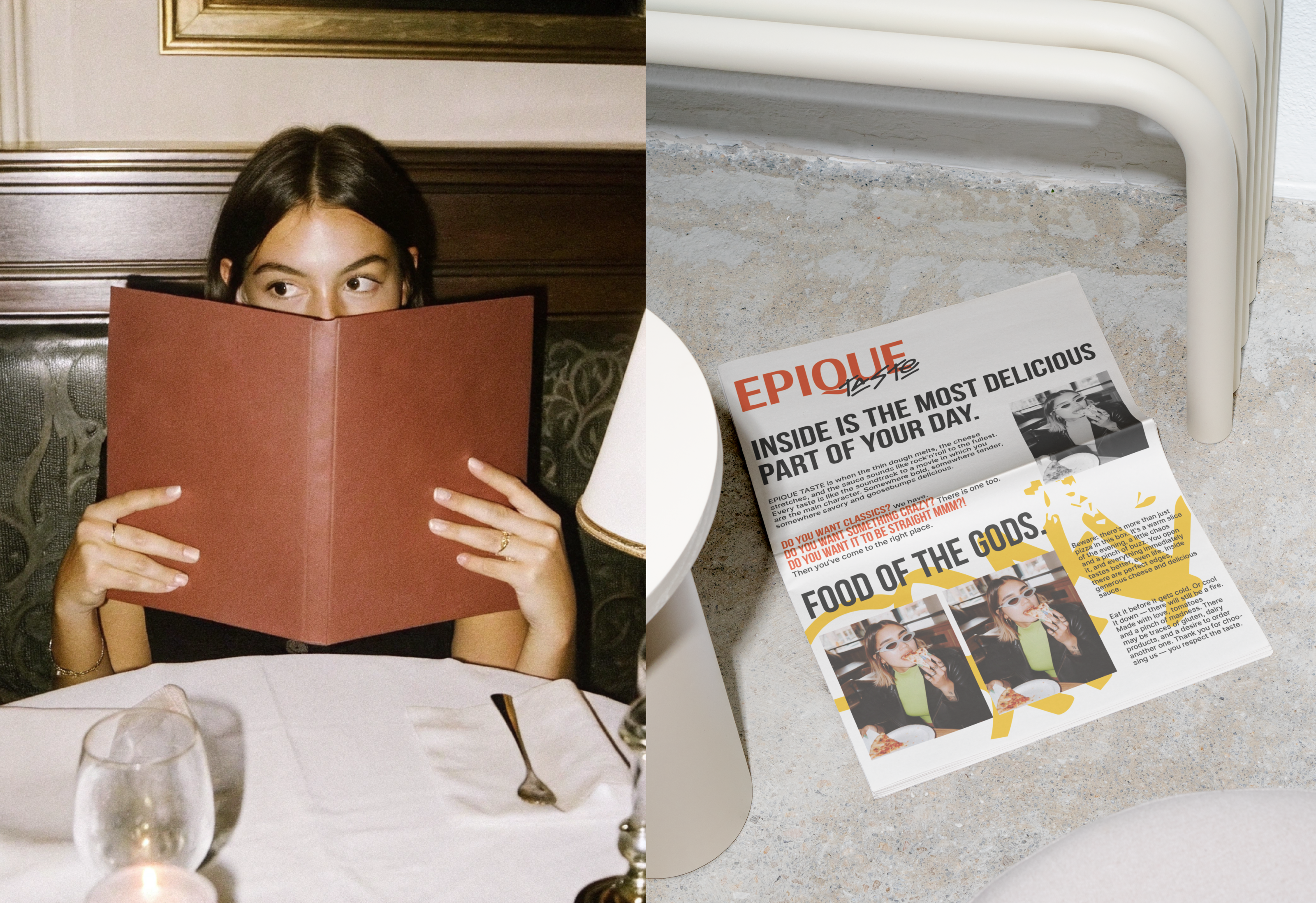 EPIQUE TASTE | brand identity for a pizzeria — Изображение №14 — Брендинг на Dprofile