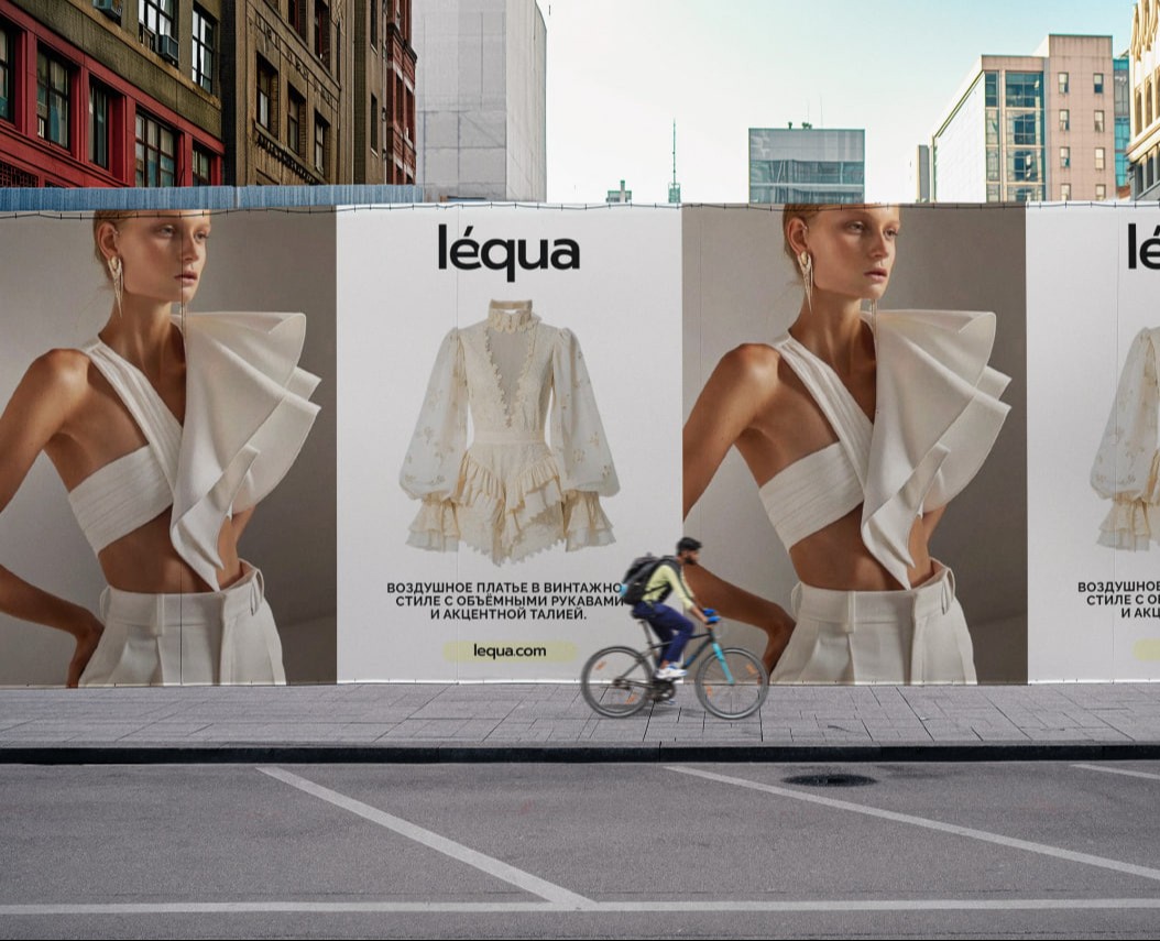 Léqua | clothing brand — Брендинг на Dprofile