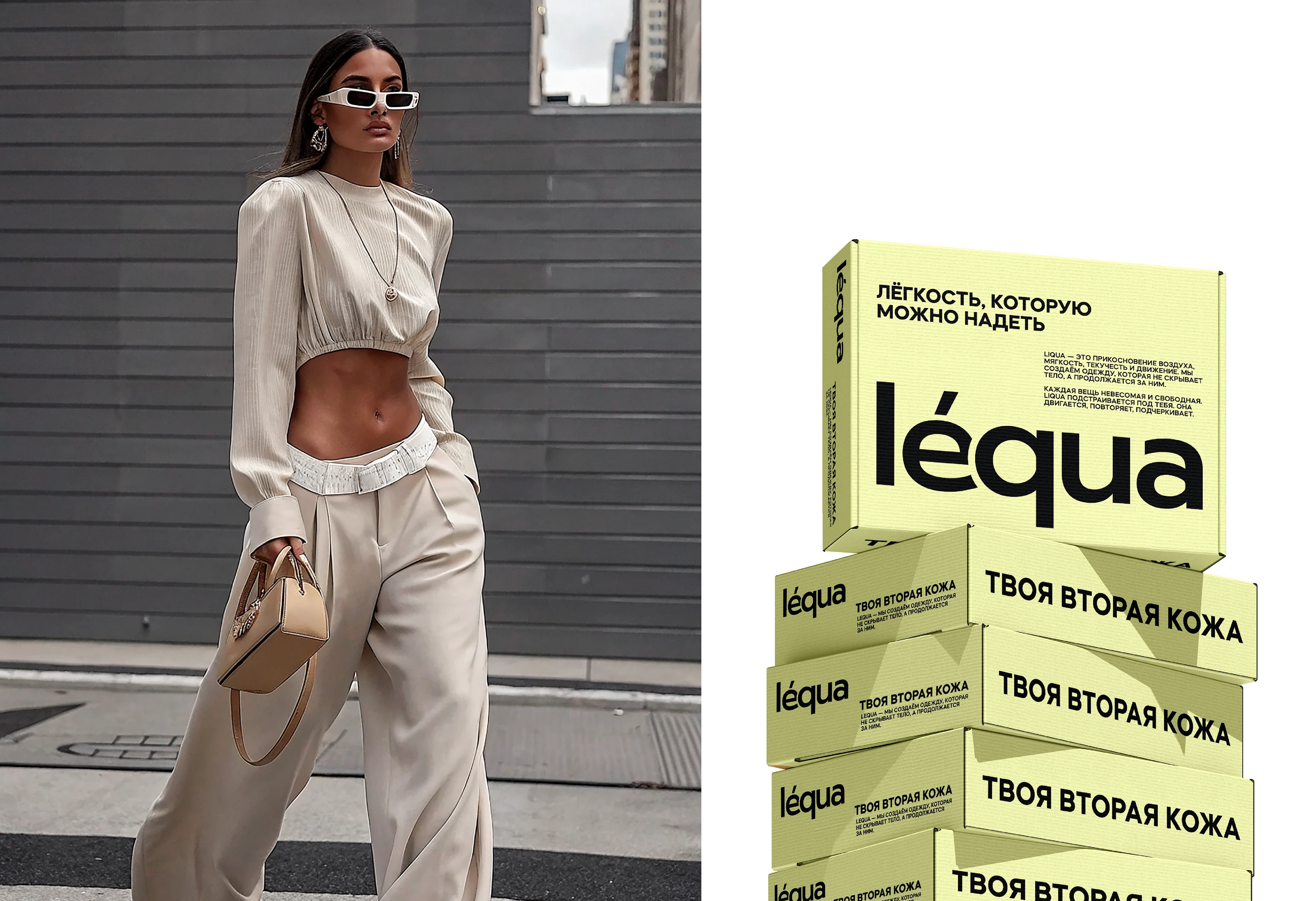 Léqua | clothing brand — Изображение №4 — Брендинг на Dprofile