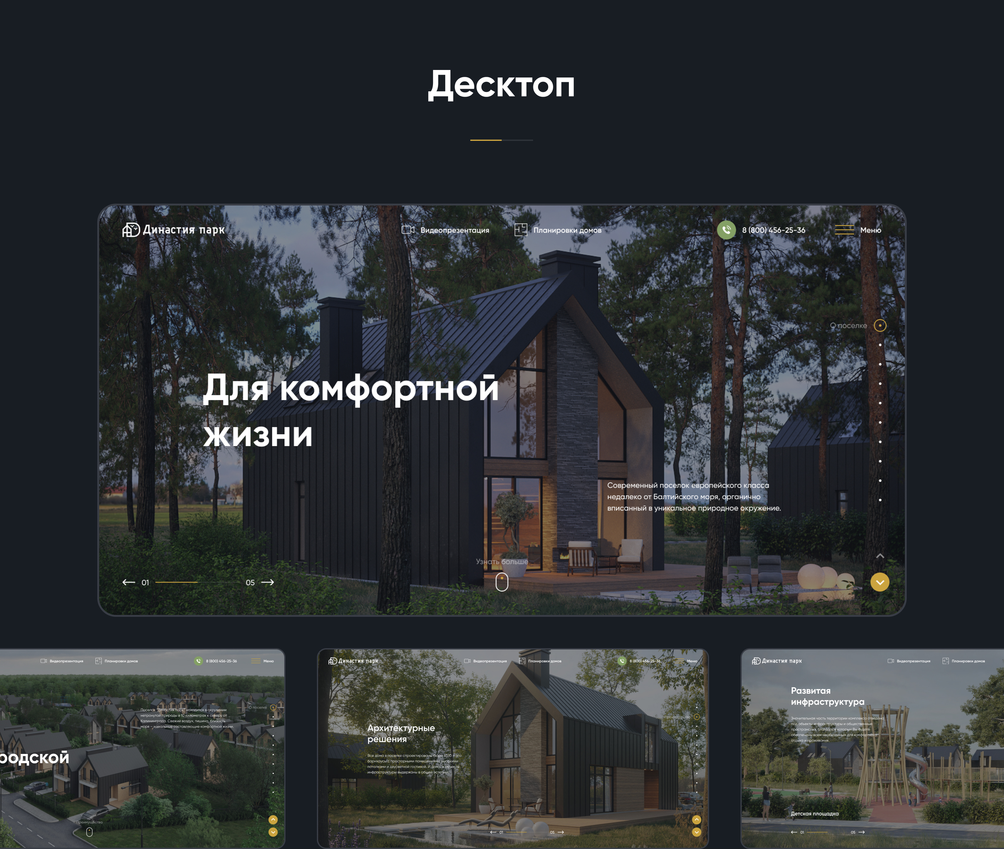 Династия Парк — Изображение №4 — Интерфейсы, Брендинг на Dprofile