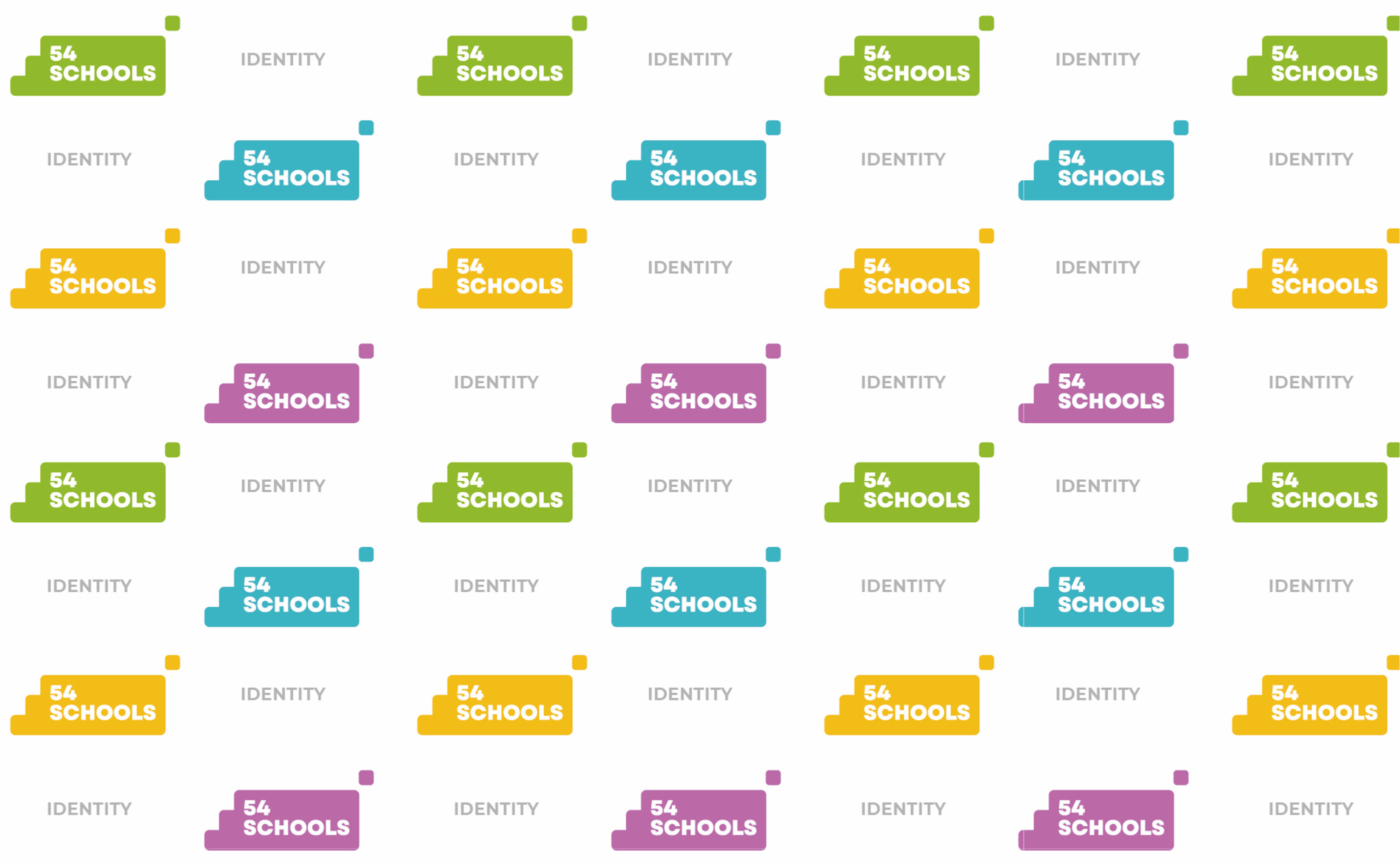 54 SCHOOLS - Visual Identity — Изображение №3 — Брендинг, Графика на Dprofile