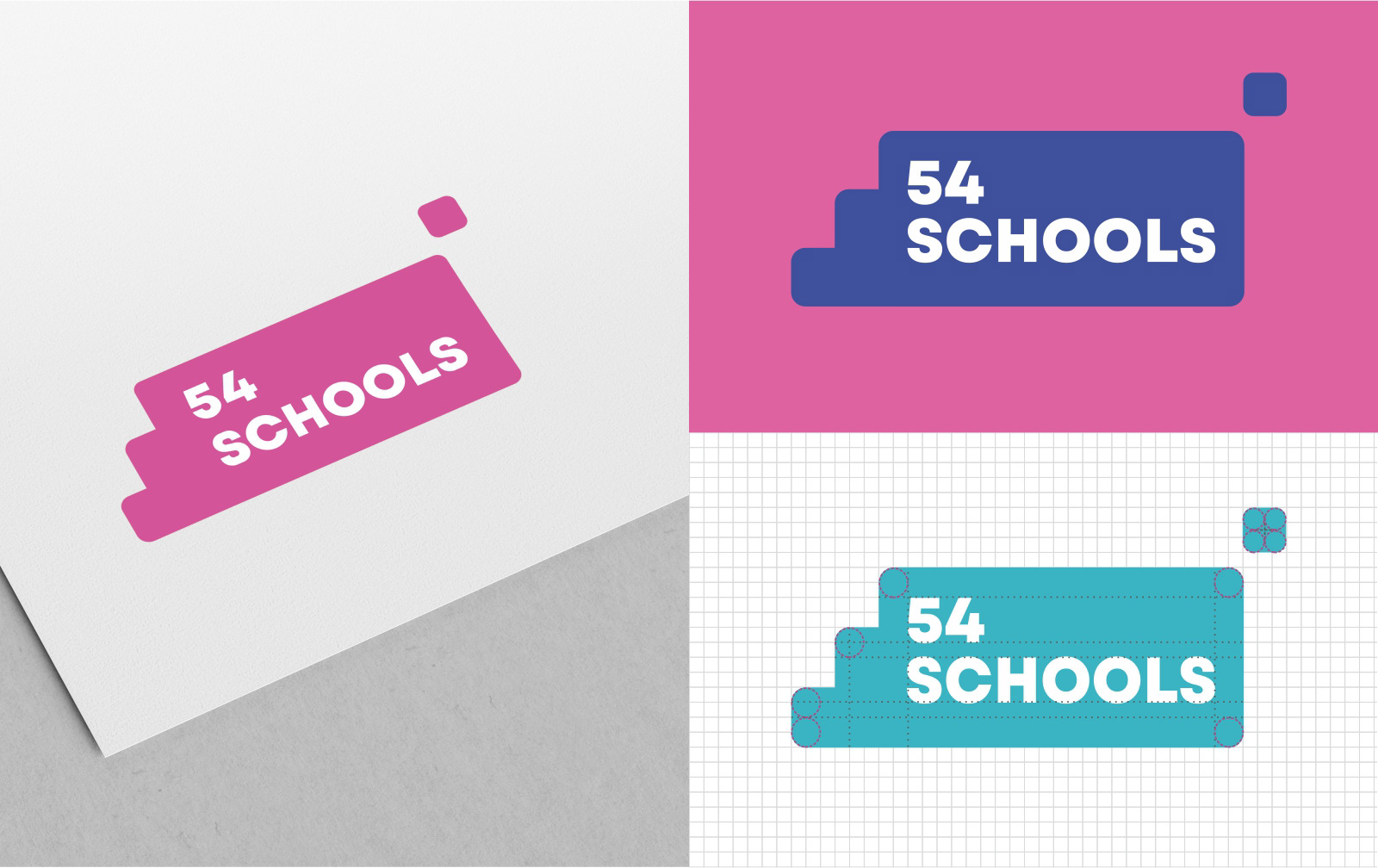 54 SCHOOLS - Visual Identity — Изображение №4 — Брендинг, Графика на Dprofile