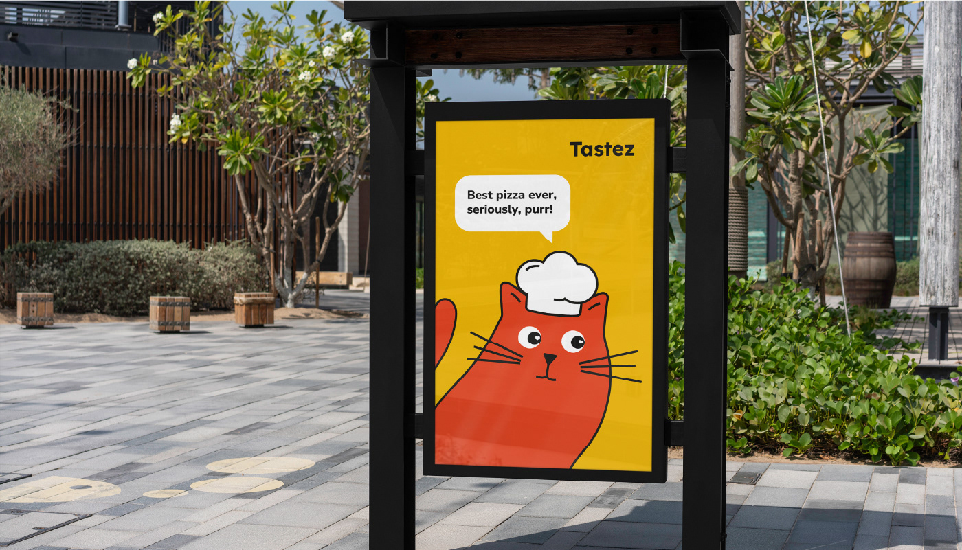 Brand identity - Cat pizzeria — Изображение №16 — Брендинг на Dprofile