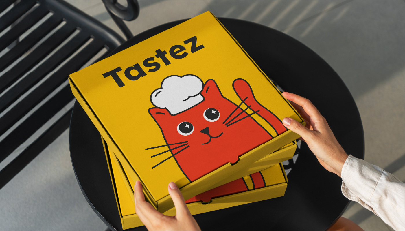 Brand identity - Cat pizzeria — Изображение №17 — Брендинг на Dprofile
