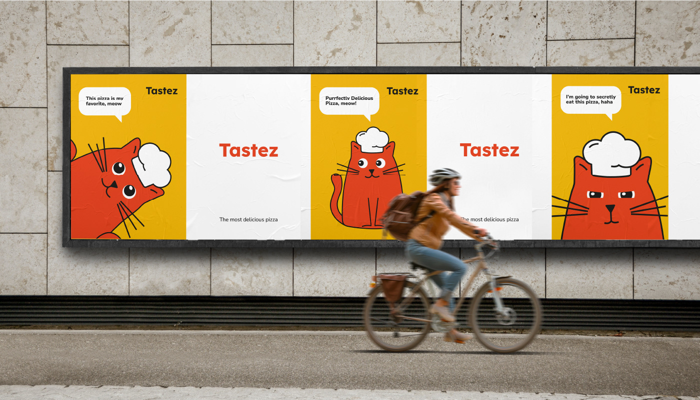 Brand identity - Cat pizzeria — Изображение №7 — Брендинг на Dprofile