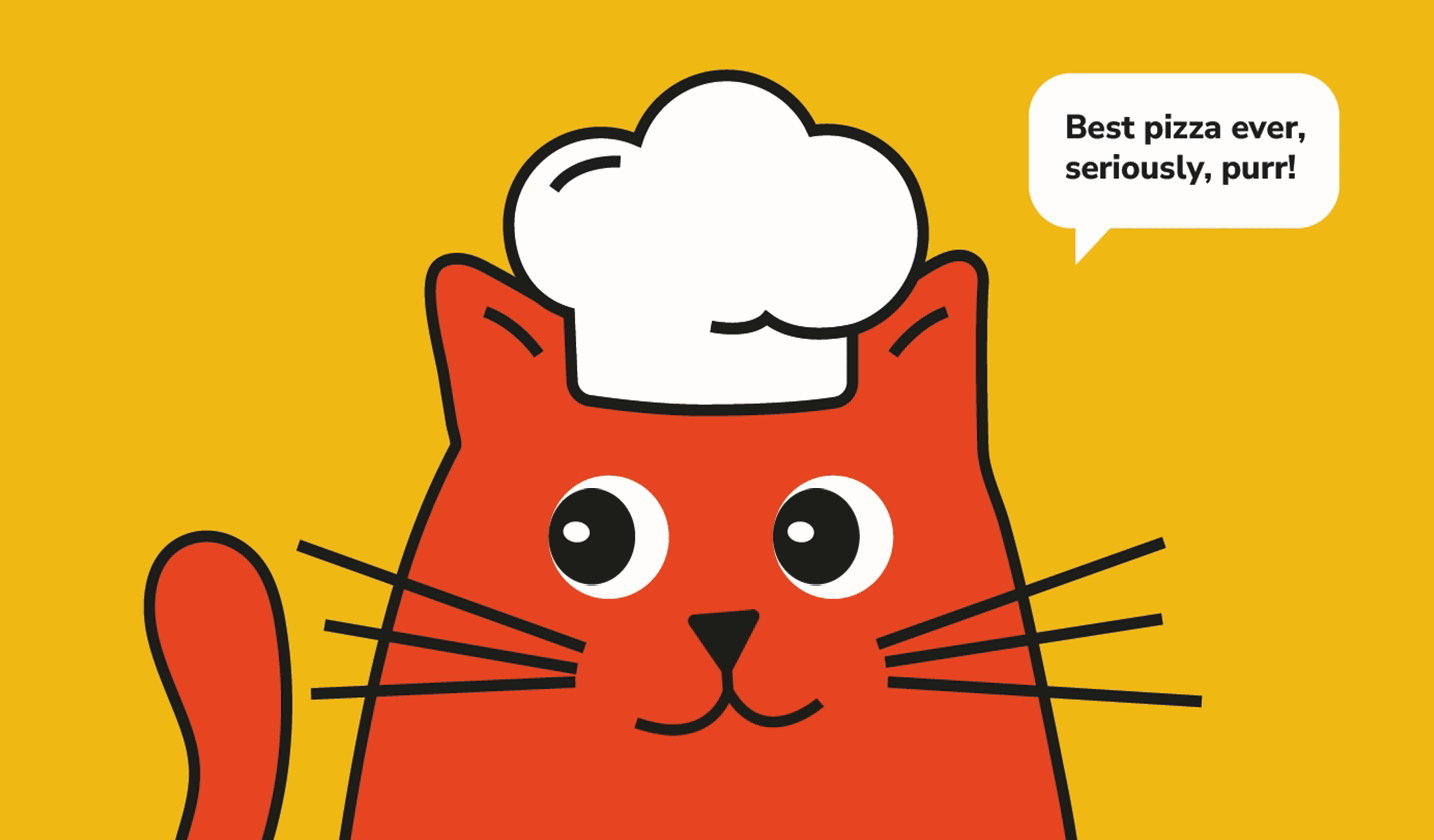 Brand identity - Cat pizzeria — Изображение №2 — Брендинг на Dprofile