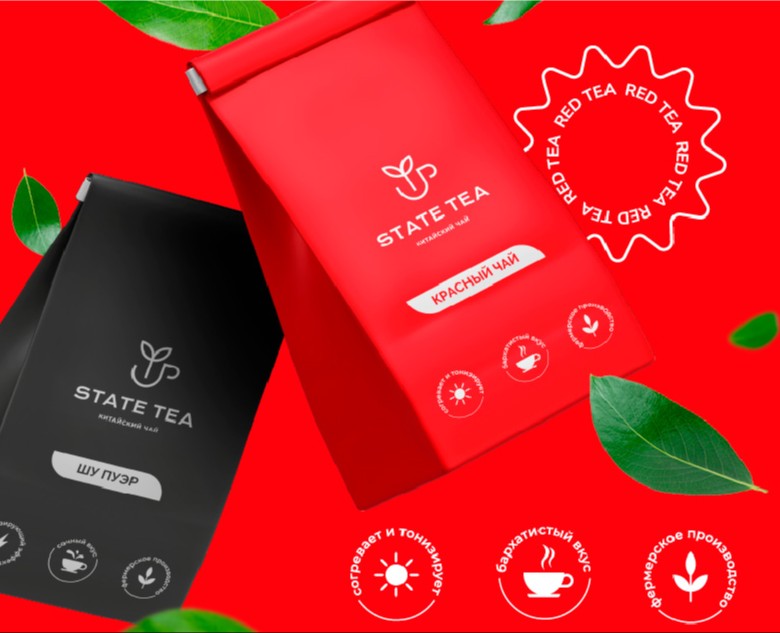 LOGO STATE TEA — Брендинг на Dprofile
