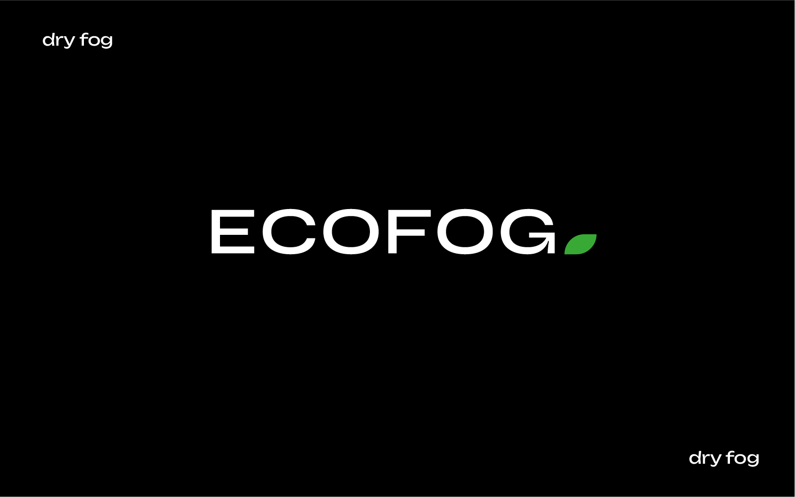 LOGOTYPE ECOFOG — Изображение №9 — Брендинг на Dprofile