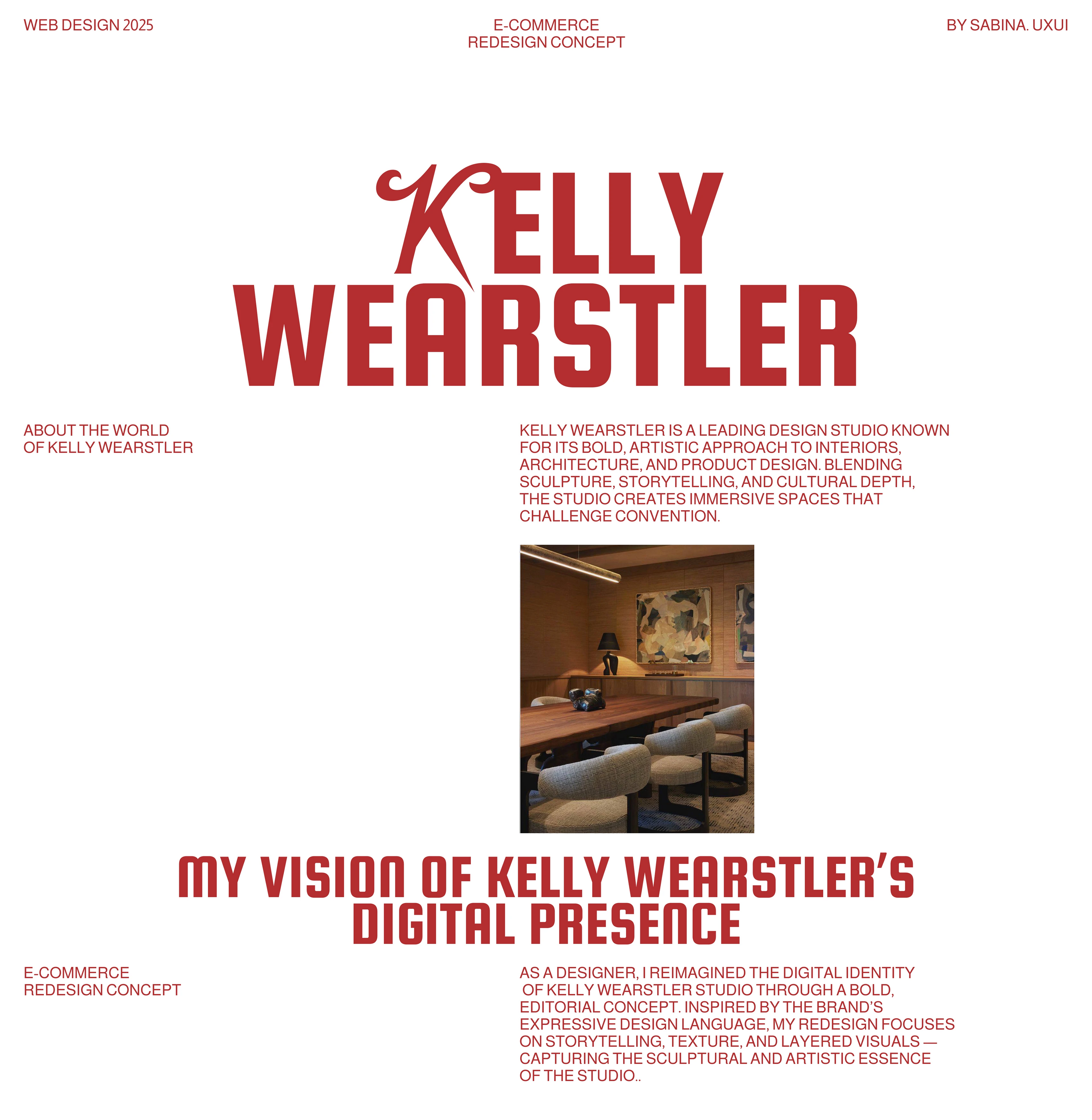 INTERIOR DESIGN BRAND // E-COMMERCE — Изображение №1 — Интерфейсы, Брендинг на Dprofile