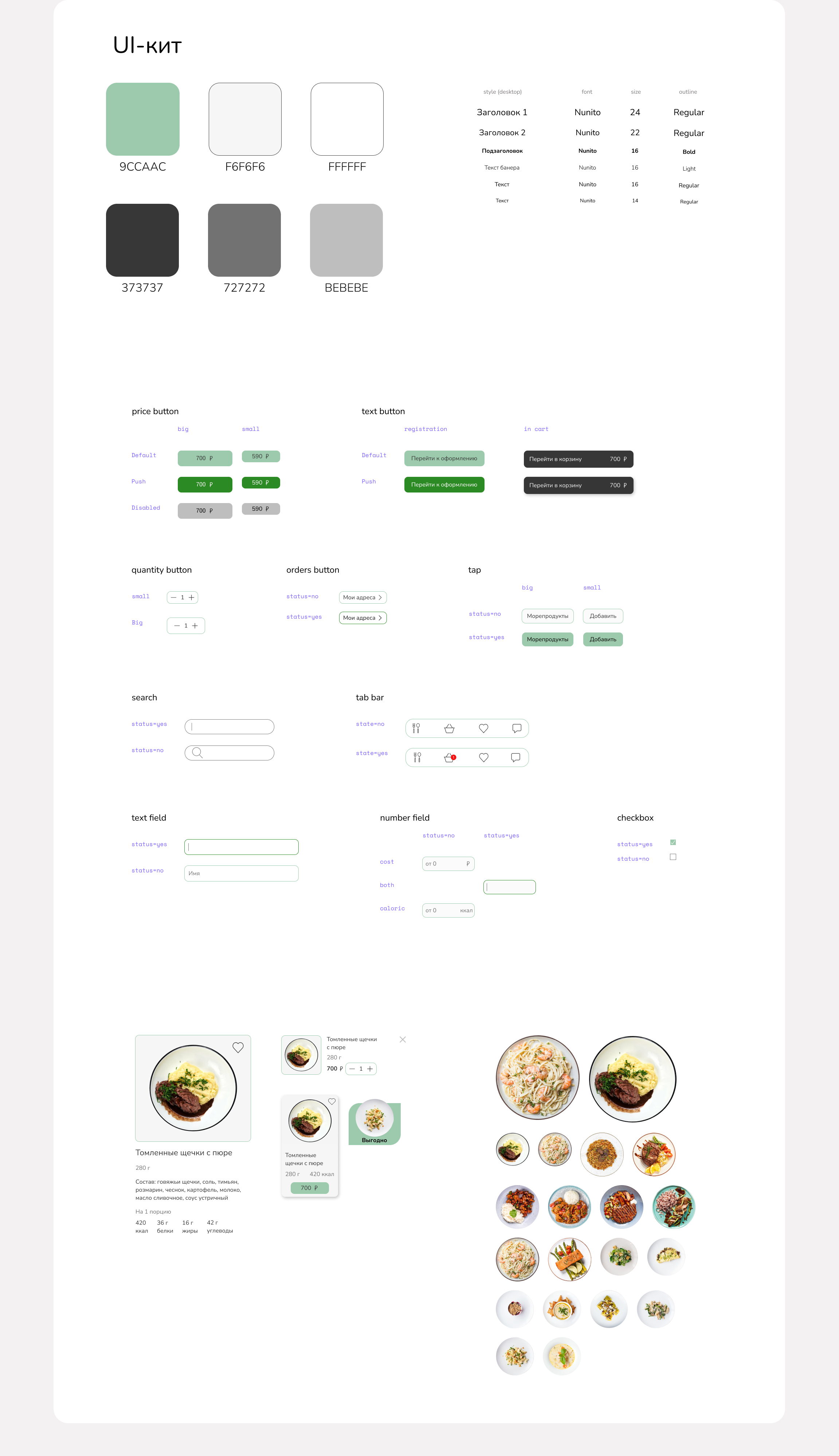 Приложение для сервиса доставки Youmeal — Изображение №13 — Интерфейсы на Dprofile
